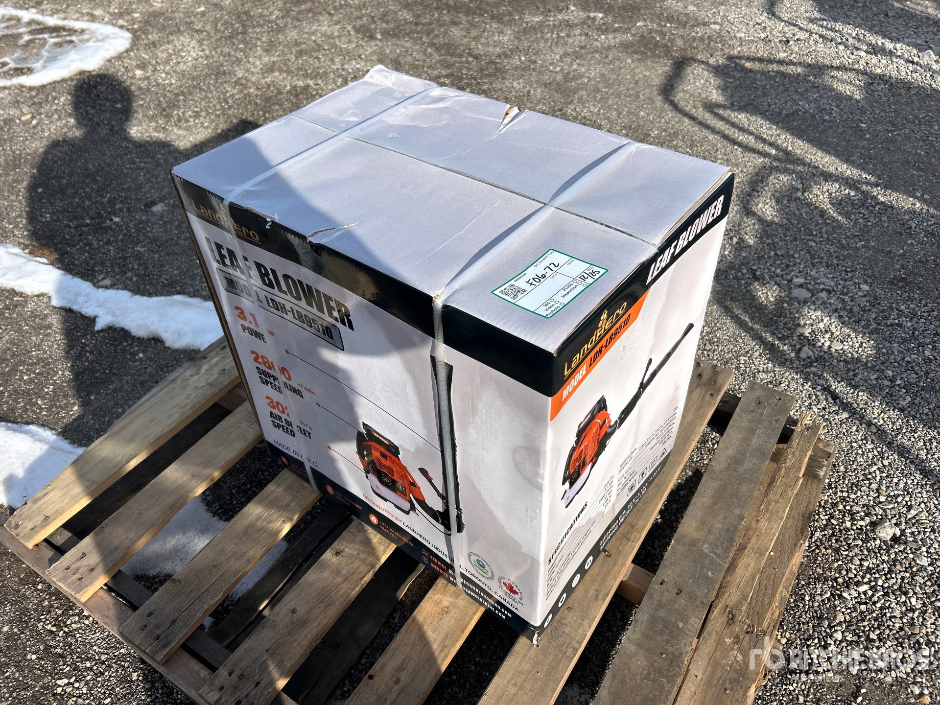 General Appearance with Picture, Left Rear Corner