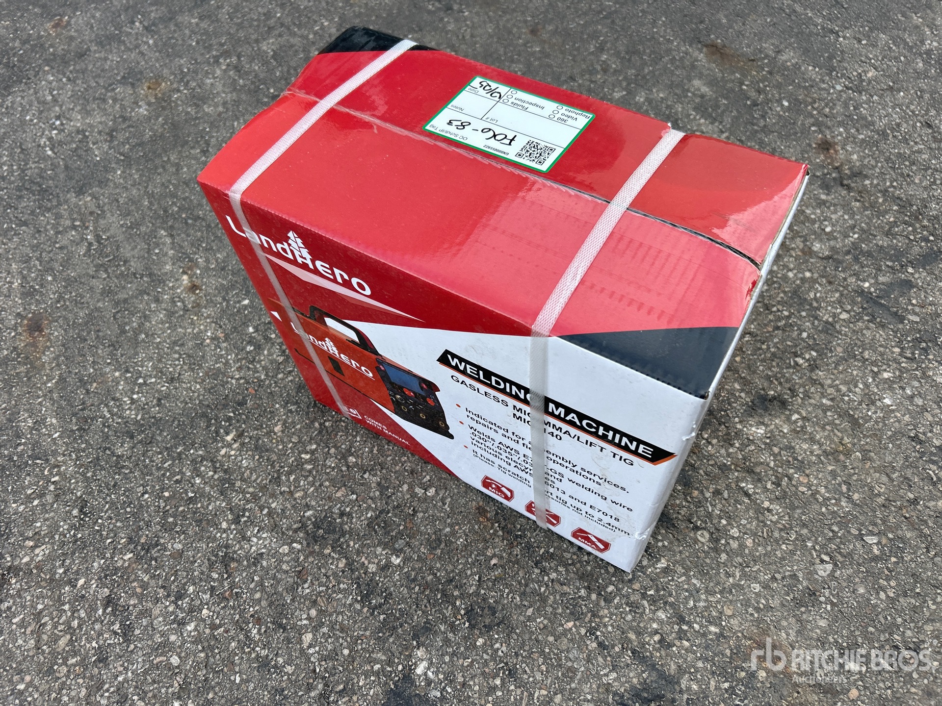 General Appearance with Picture, Left Front Corner