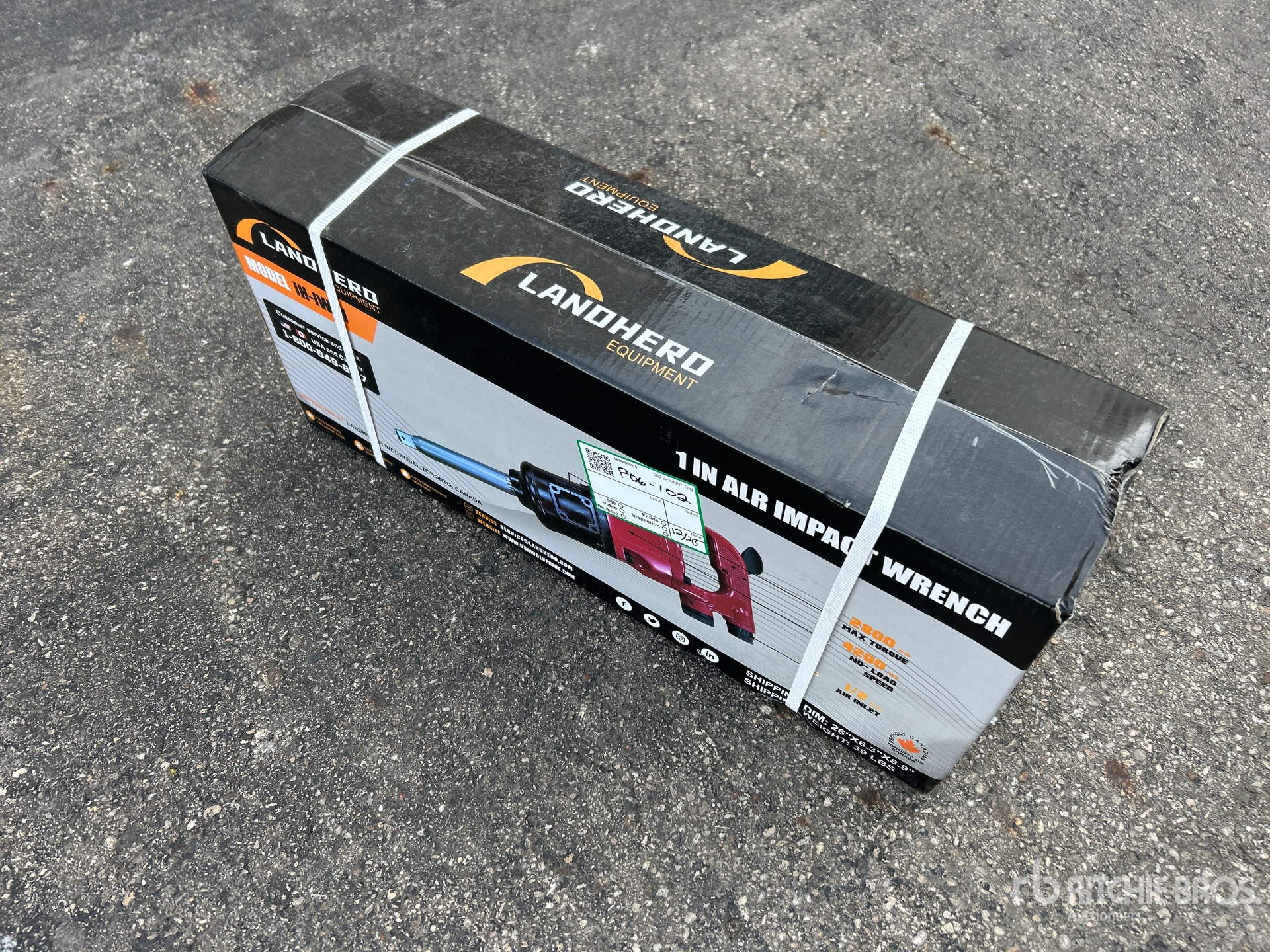 General Appearance with Picture, Left Front Corner