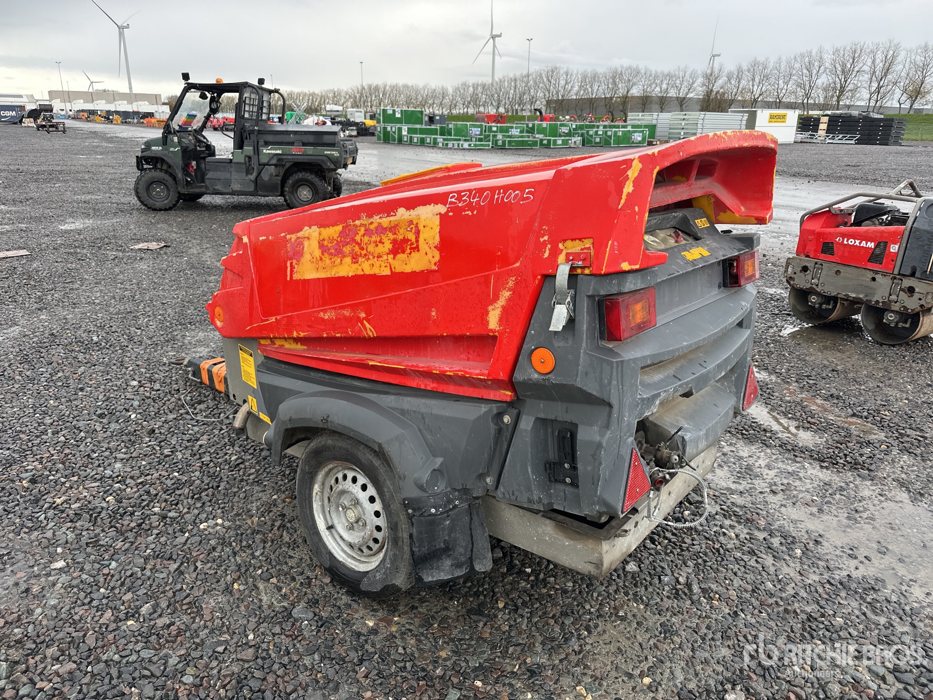 General Appearance with Picture, Left Rear Corner