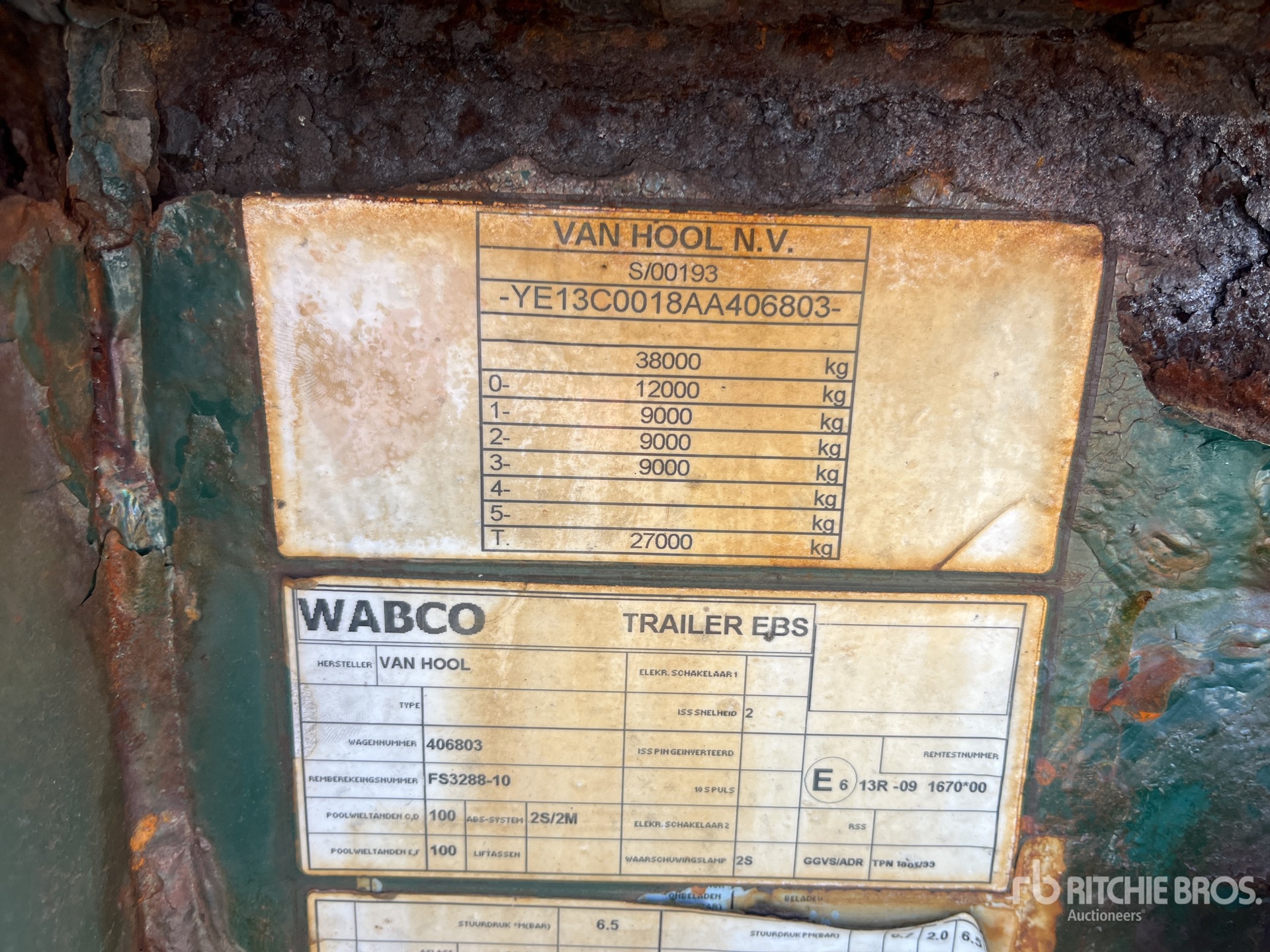 General Appearance with Seriennummer / FIN