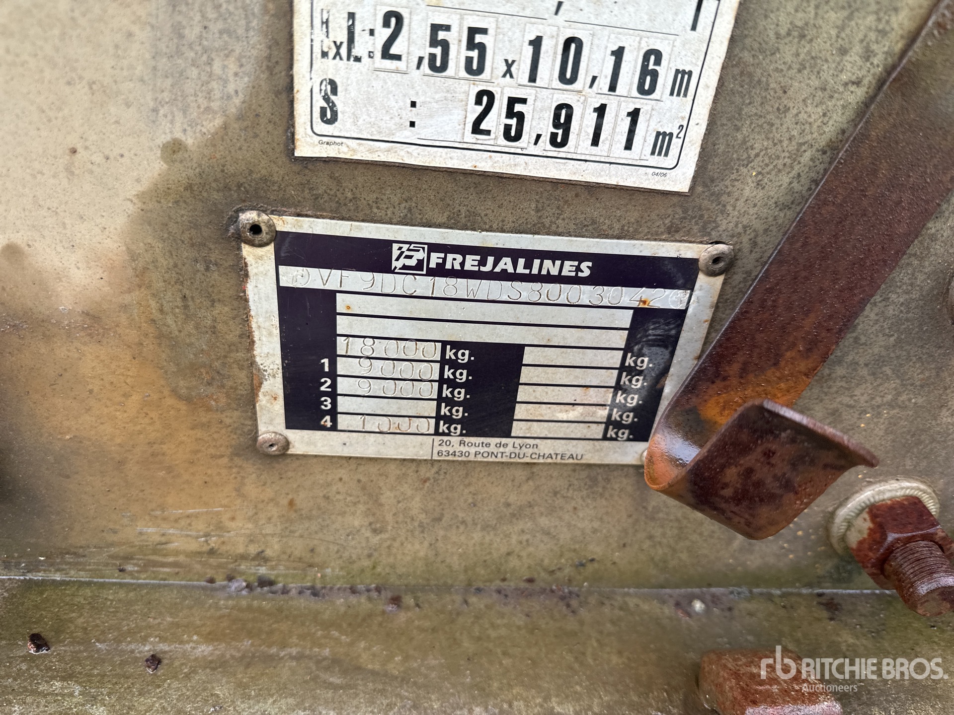 General Appearance with Numero seriale/numero d’identificazione del veicolo (VIN)