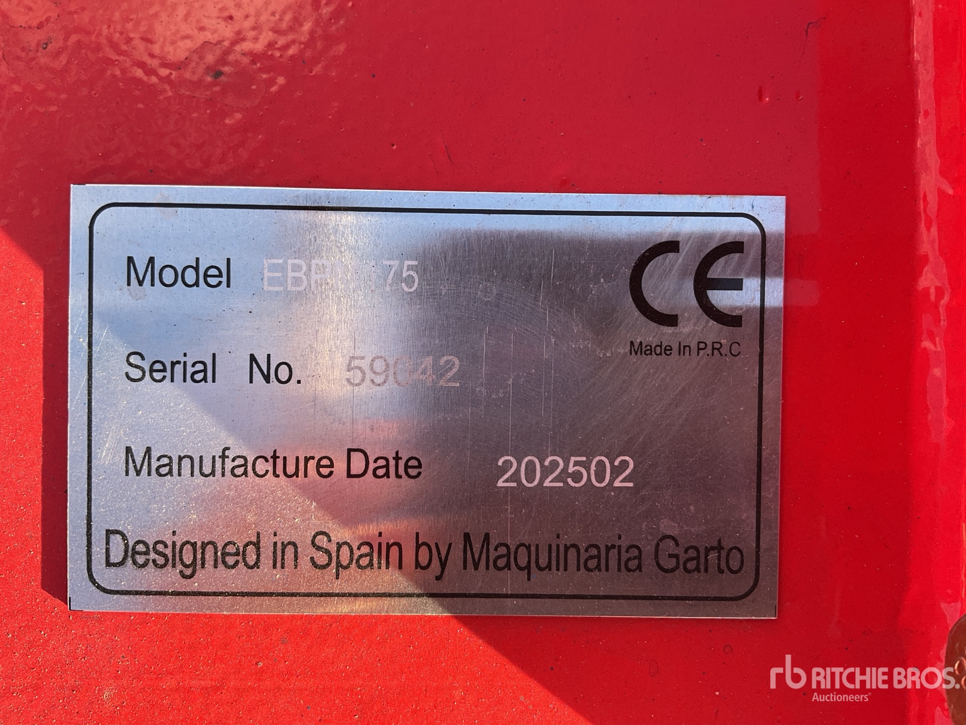 General Appearance with Seriennummer / FIN