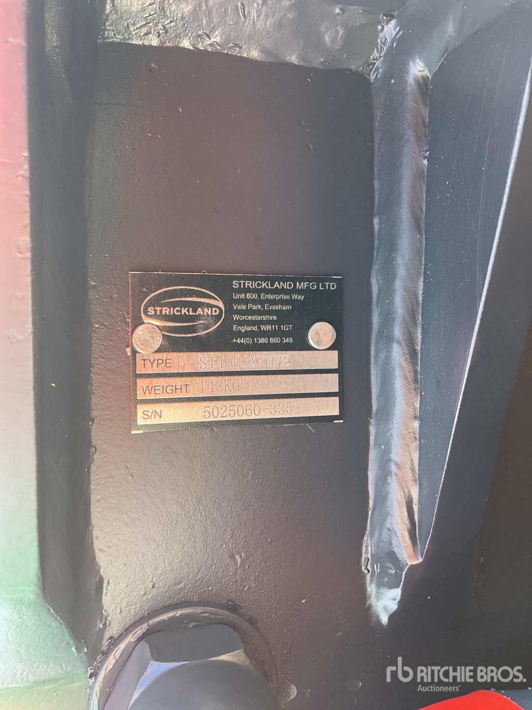 General Appearance with N.º de serie/VIN