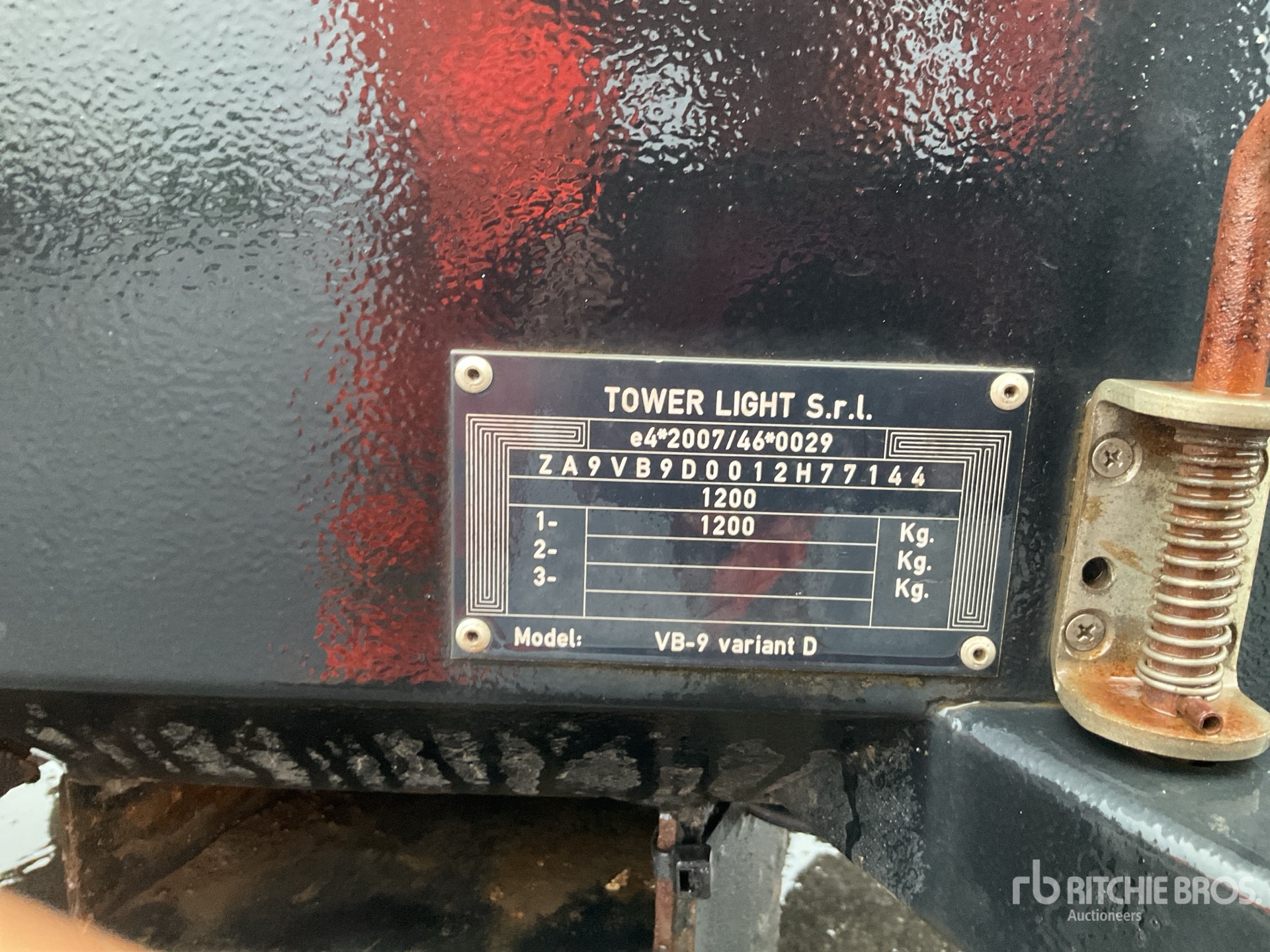 General Appearance with N.º de serie/VIN