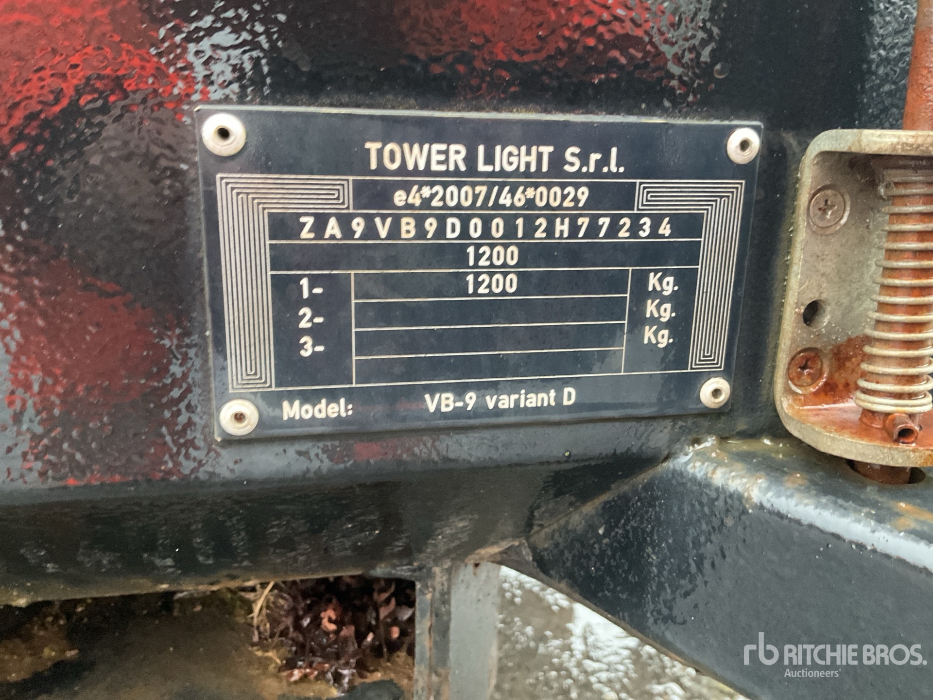 General Appearance with Numer seryjny/numer identyfikacyjny pojazdu