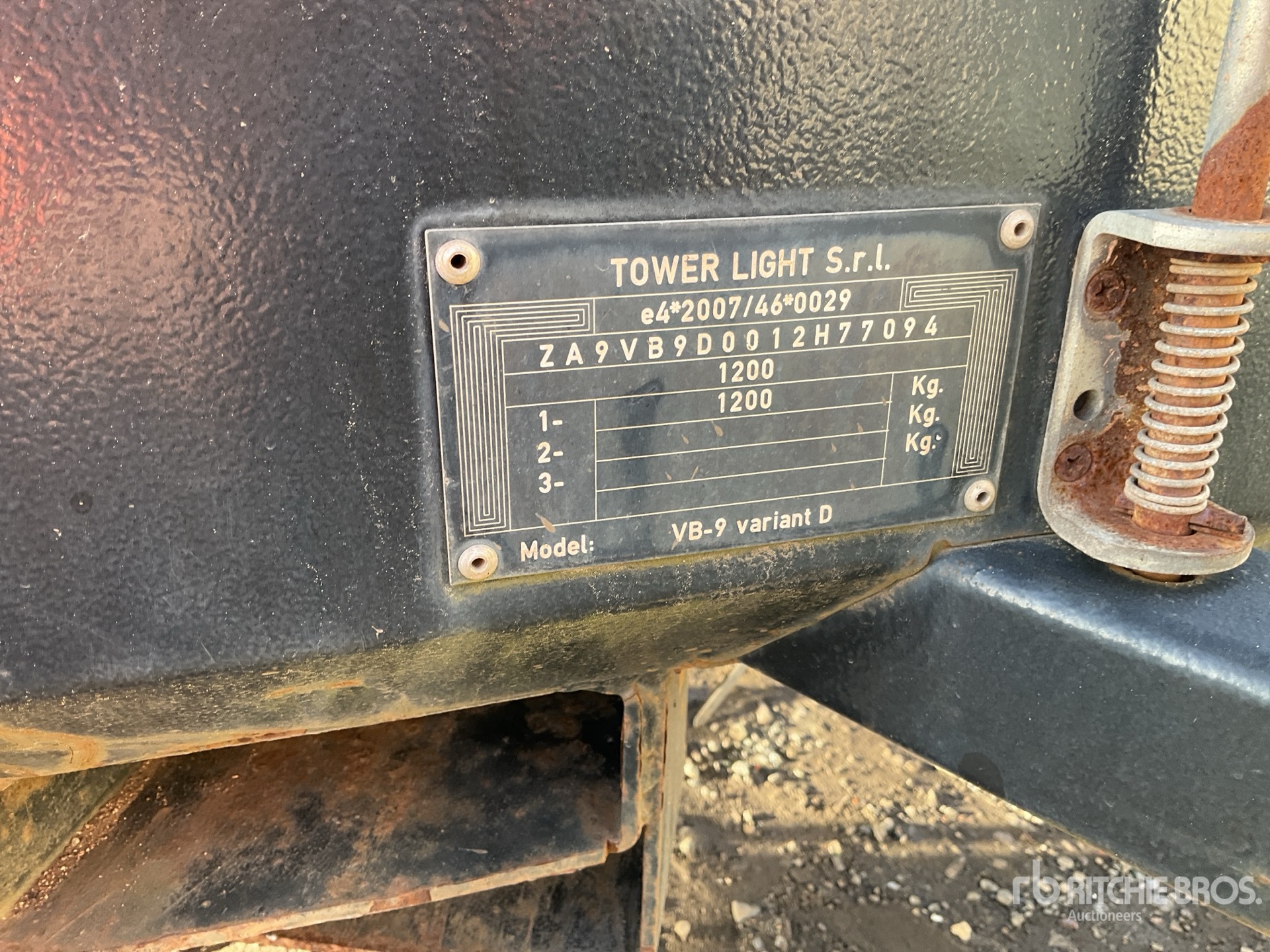 General Appearance with N.º de serie/VIN