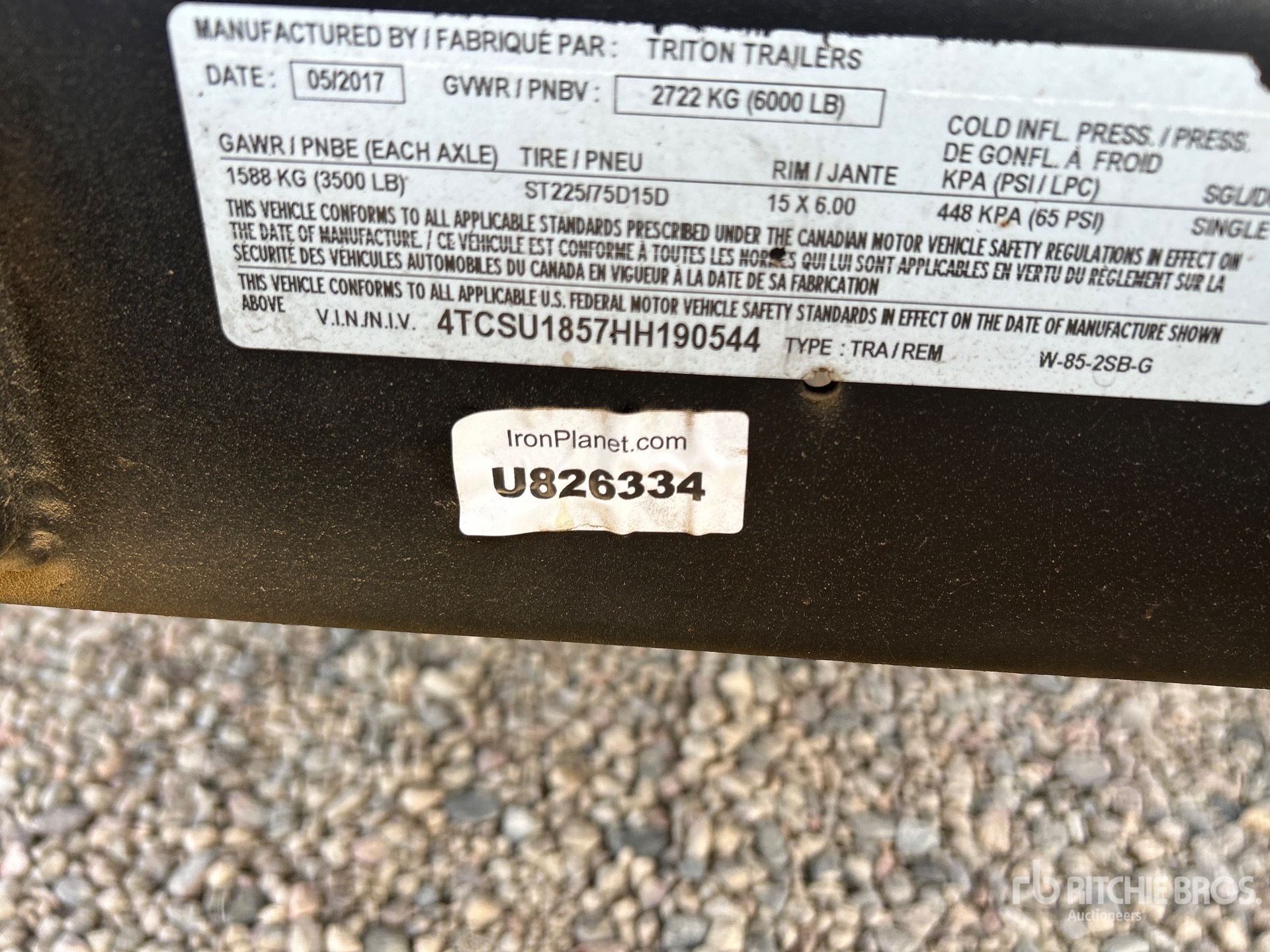 General Appearance with Seriennummer / FIN