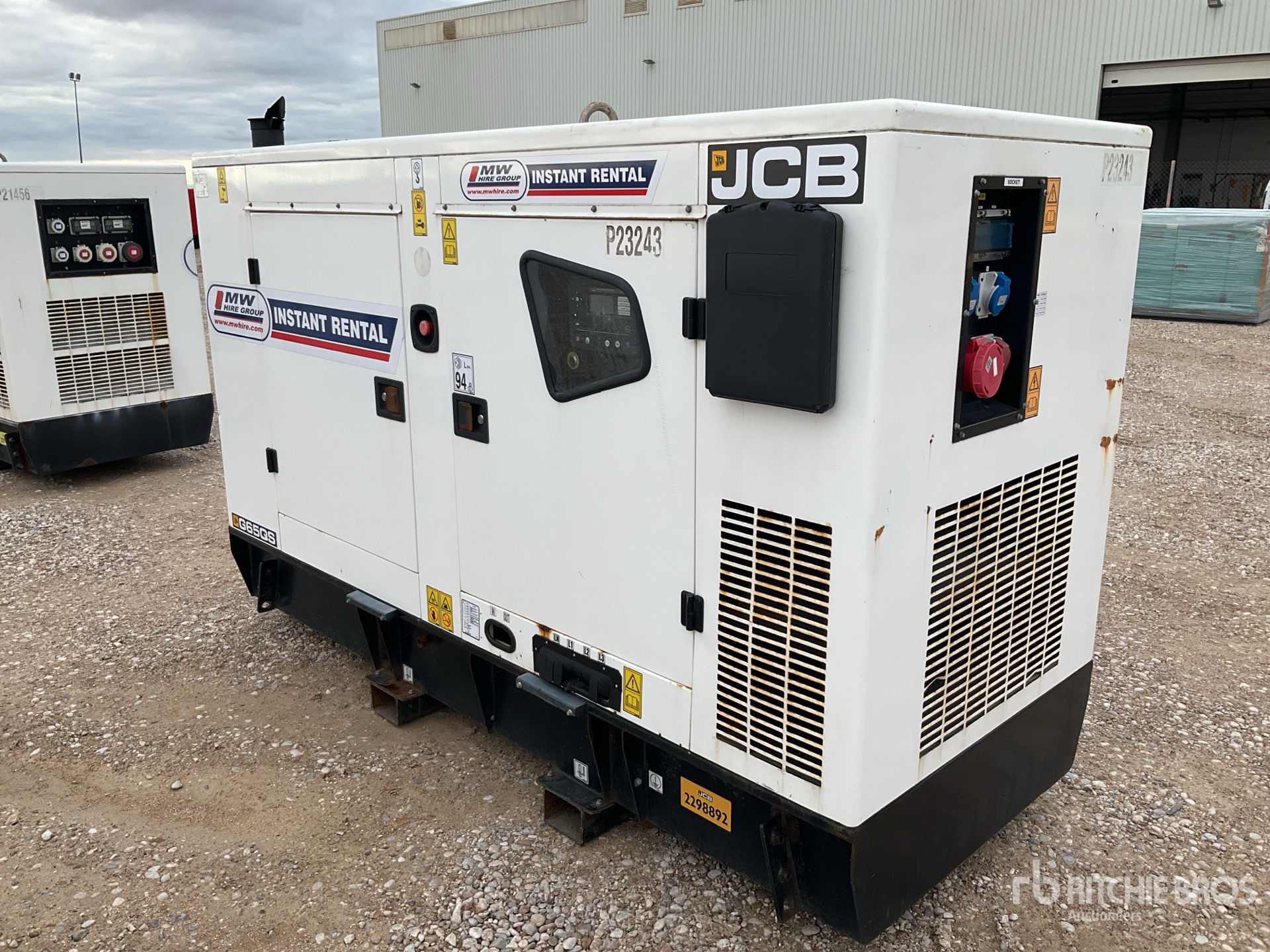 General Appearance with Picture, Right Front Corner