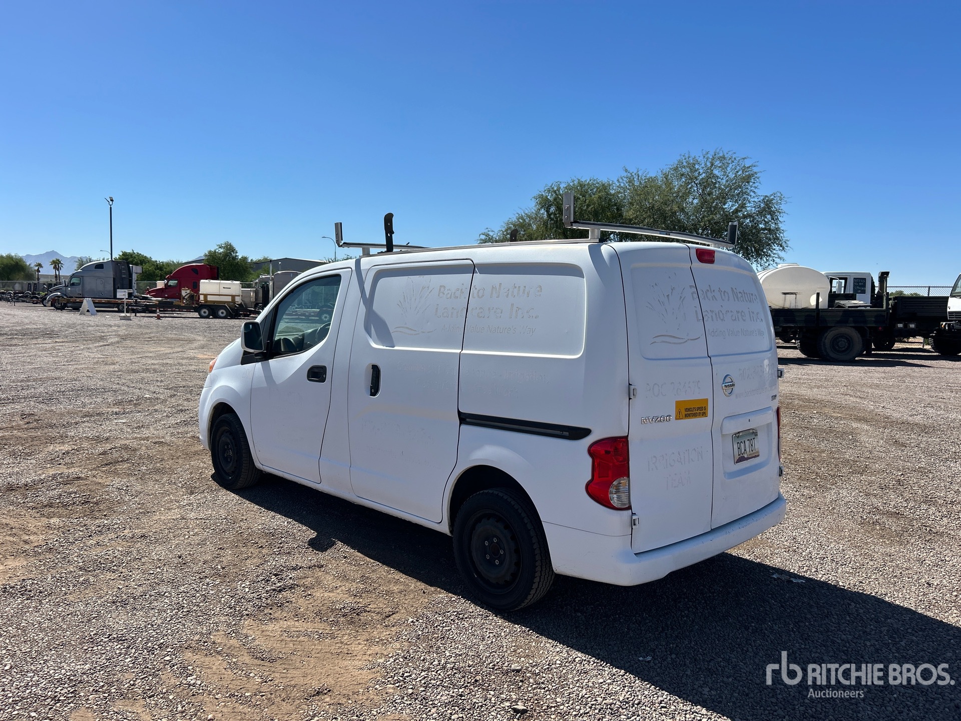 General Appearance with Picture, Left Rear Corner