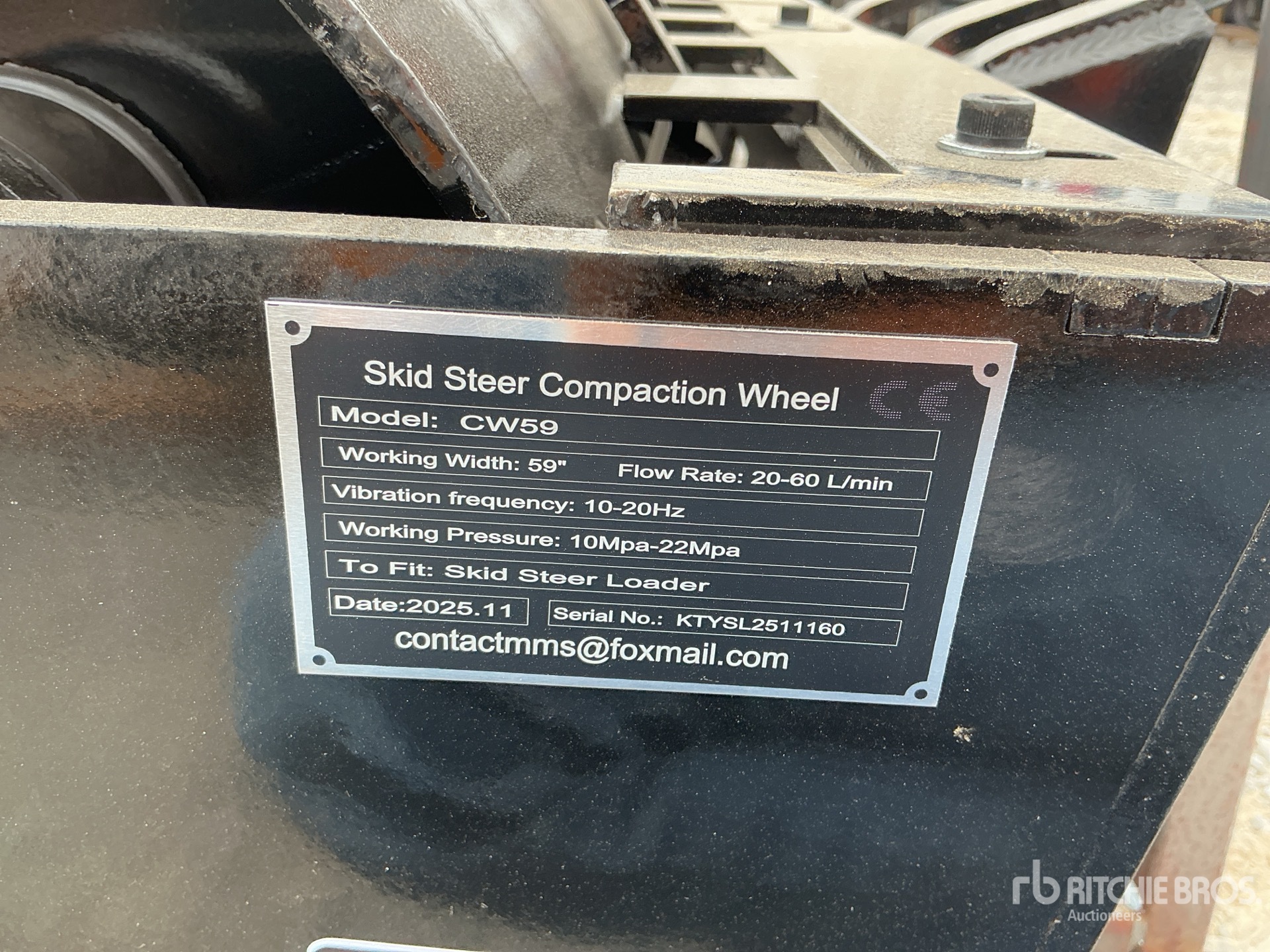 General Appearance with N.º de serie/VIN