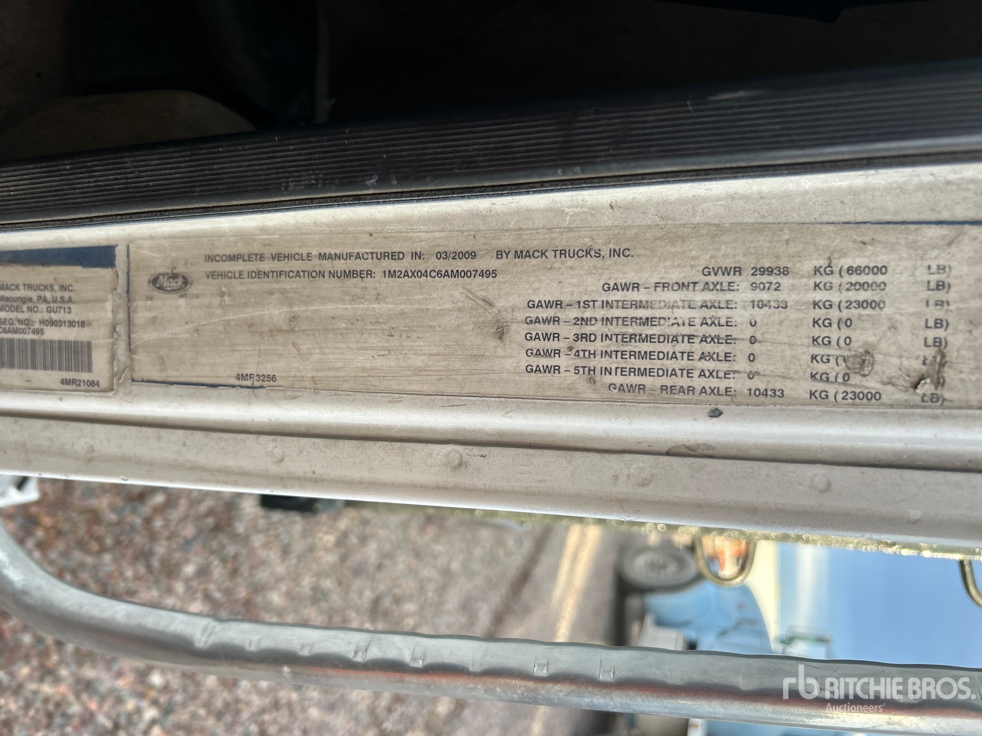 General Appearance with Numéro de série/Numéro d'identification du véhicule automobile