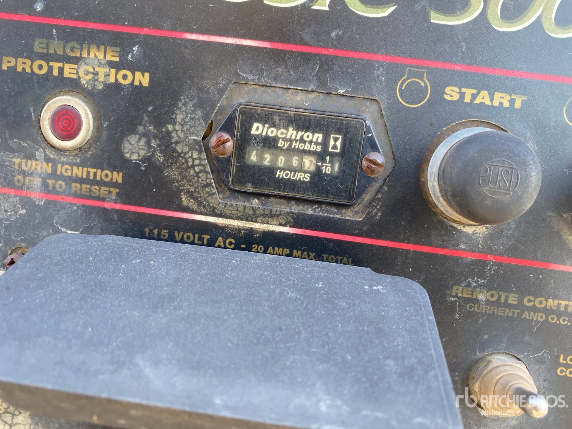 General Appearance with Hour Meter / Odometer