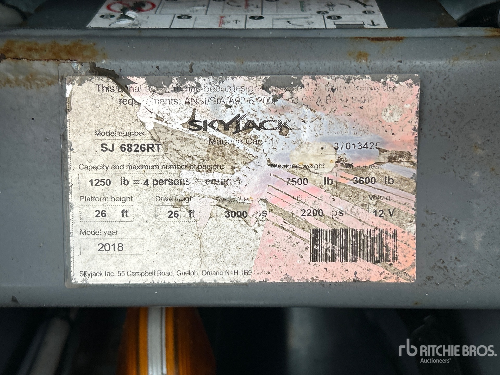 General Appearance with Numéro de série/Numéro d'identification du véhicule automobile