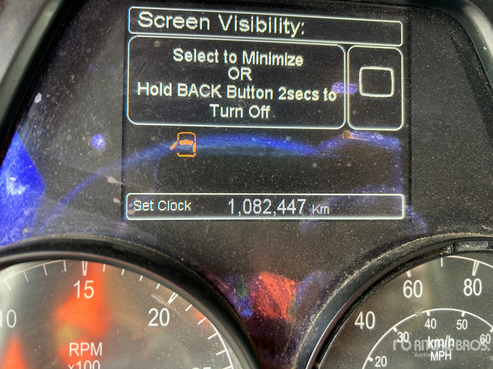 General Appearance with Hour Meter / Odometer