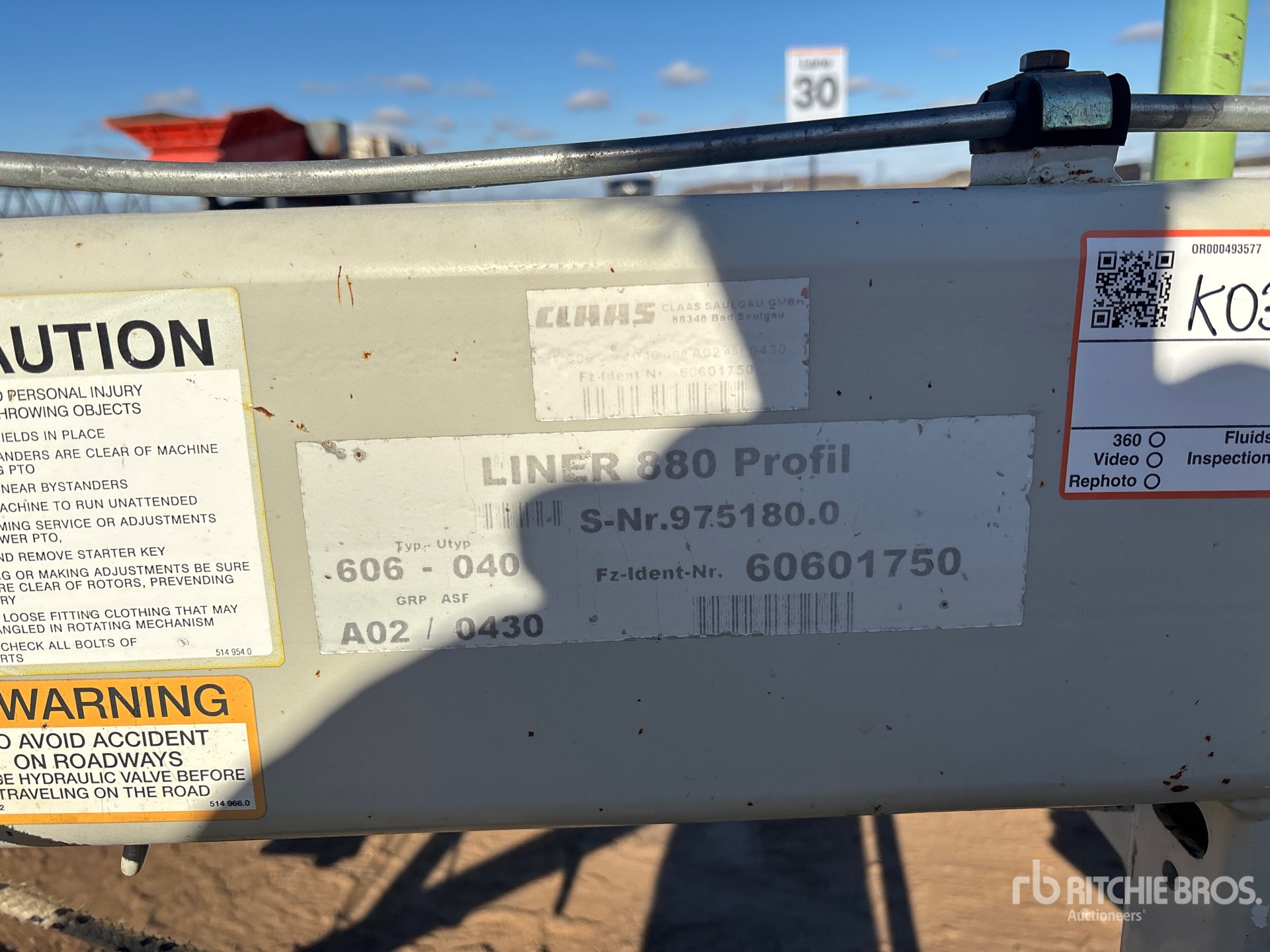 General Appearance with Numero seriale/numero d’identificazione del veicolo (VIN)