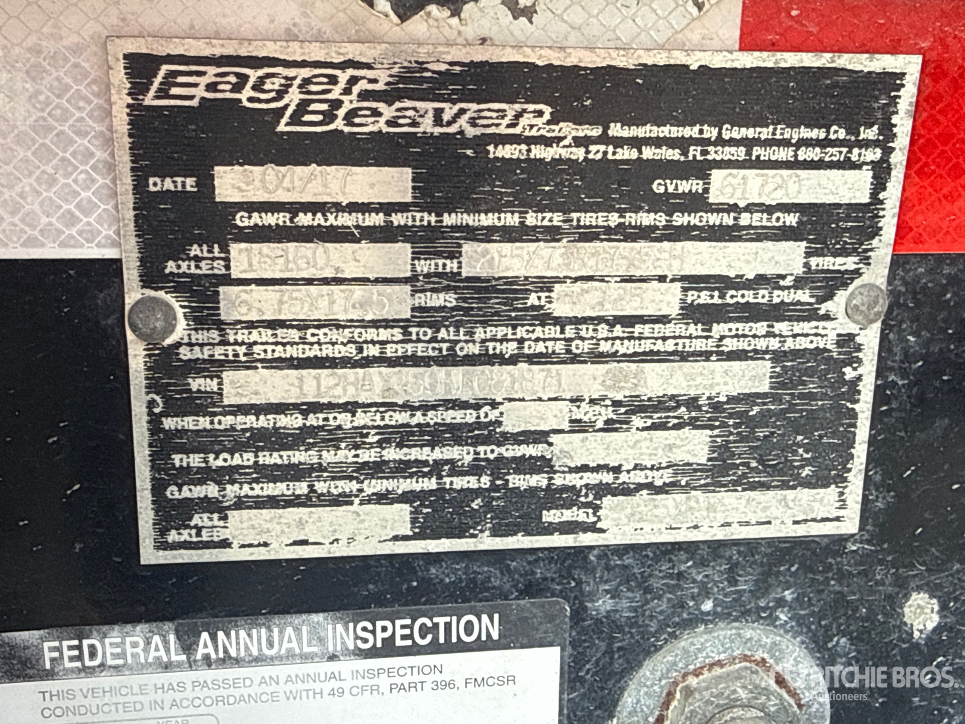 General Appearance with Seriennummer / FIN