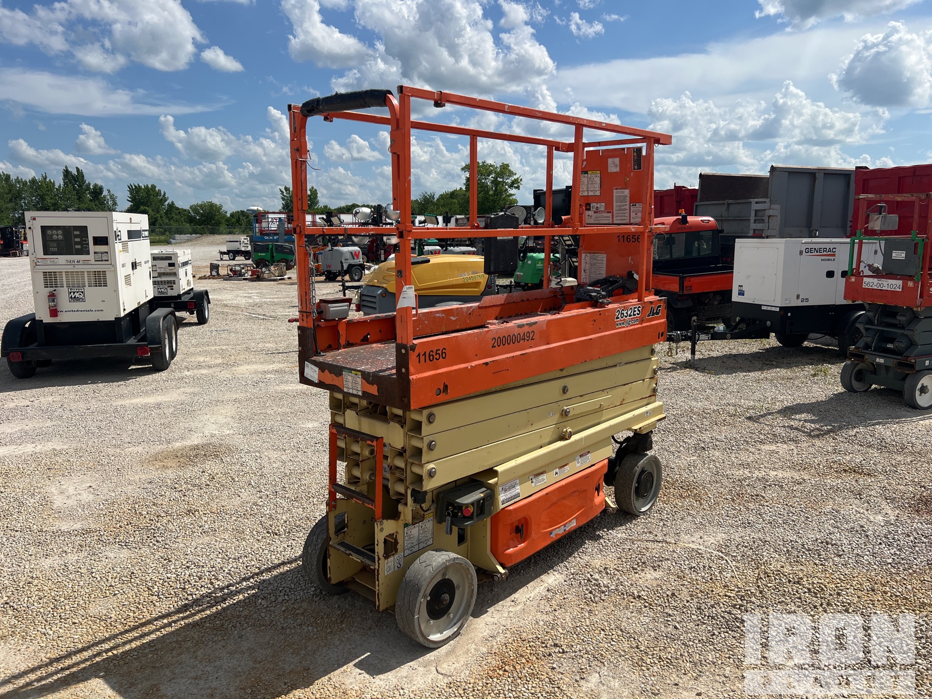 General Appearance - Scissor Lift* with Image, coin arrière droit