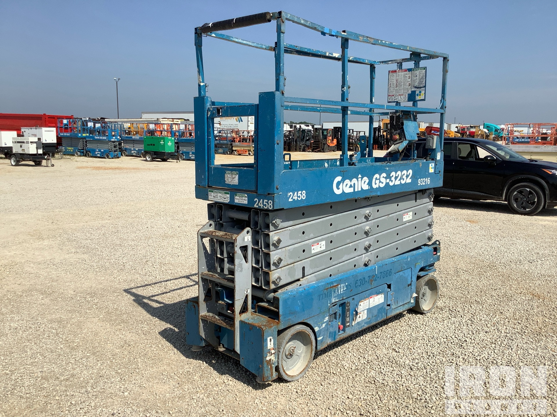 General Appearance - Scissor Lift* with Image, coin arrière droit