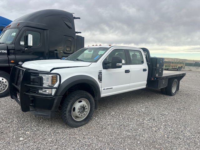 2019 Ford F-550 XL 4x4 Crew Cab Flatbed Truck 2019 Ford F-550 XL 4x4 Crew Cab Flatbed Truck