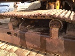 Undercarriage with Left Carrier Rollers