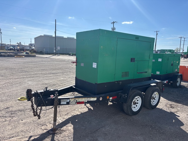 2016 MQ Power DCA45SSIU4FSG 36 kW Mobile Generator Set