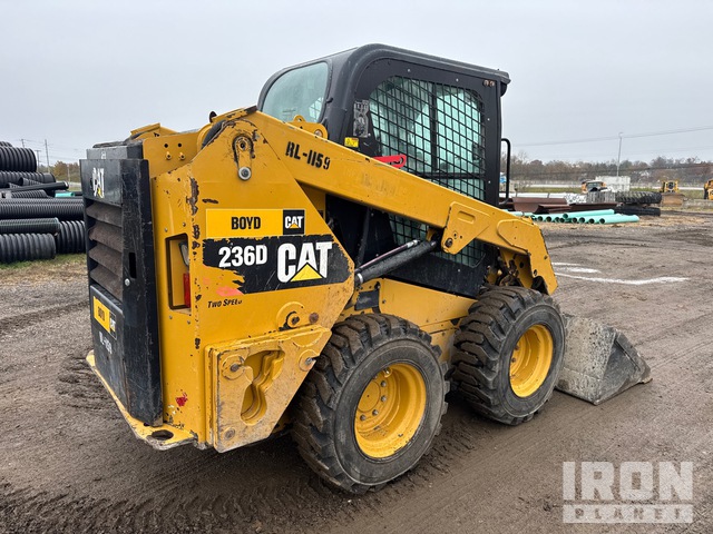 2015 Cat 236D Two-Speed Skid Steer Loader in Winchester, Kentucky ...