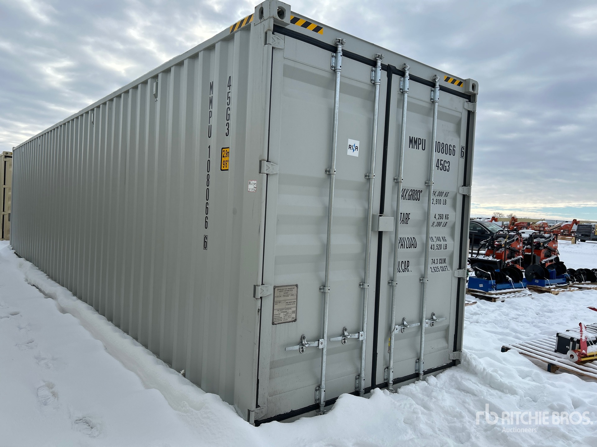 General Appearance with Picture, Right Front Corner