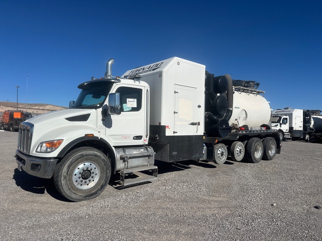 2023 Tornado F3-ECO-LITE on 2023 Peterbilt 548 6x4 Vacuum Excavator Truck