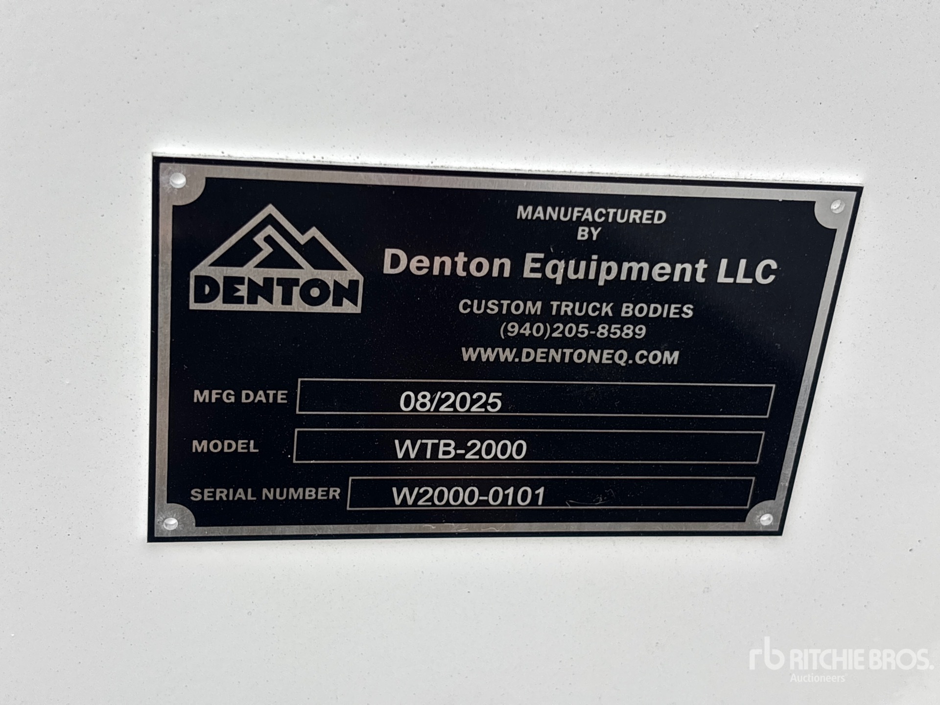 General Appearance with N.º de serie/VIN