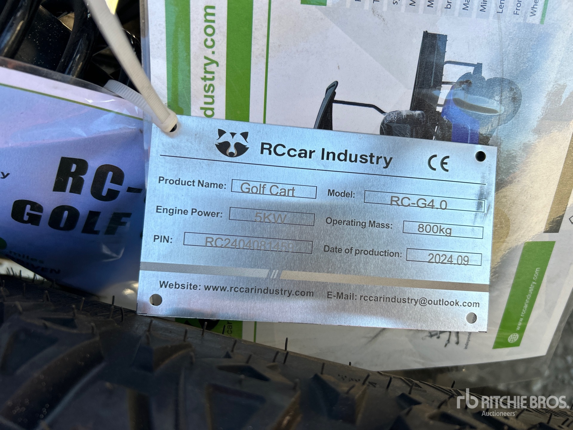 General Appearance with Numero seriale/numero d’identificazione del veicolo (VIN)