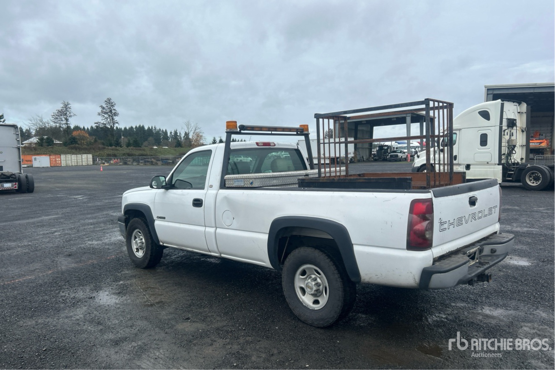 General Appearance with Picture, Left Rear Corner