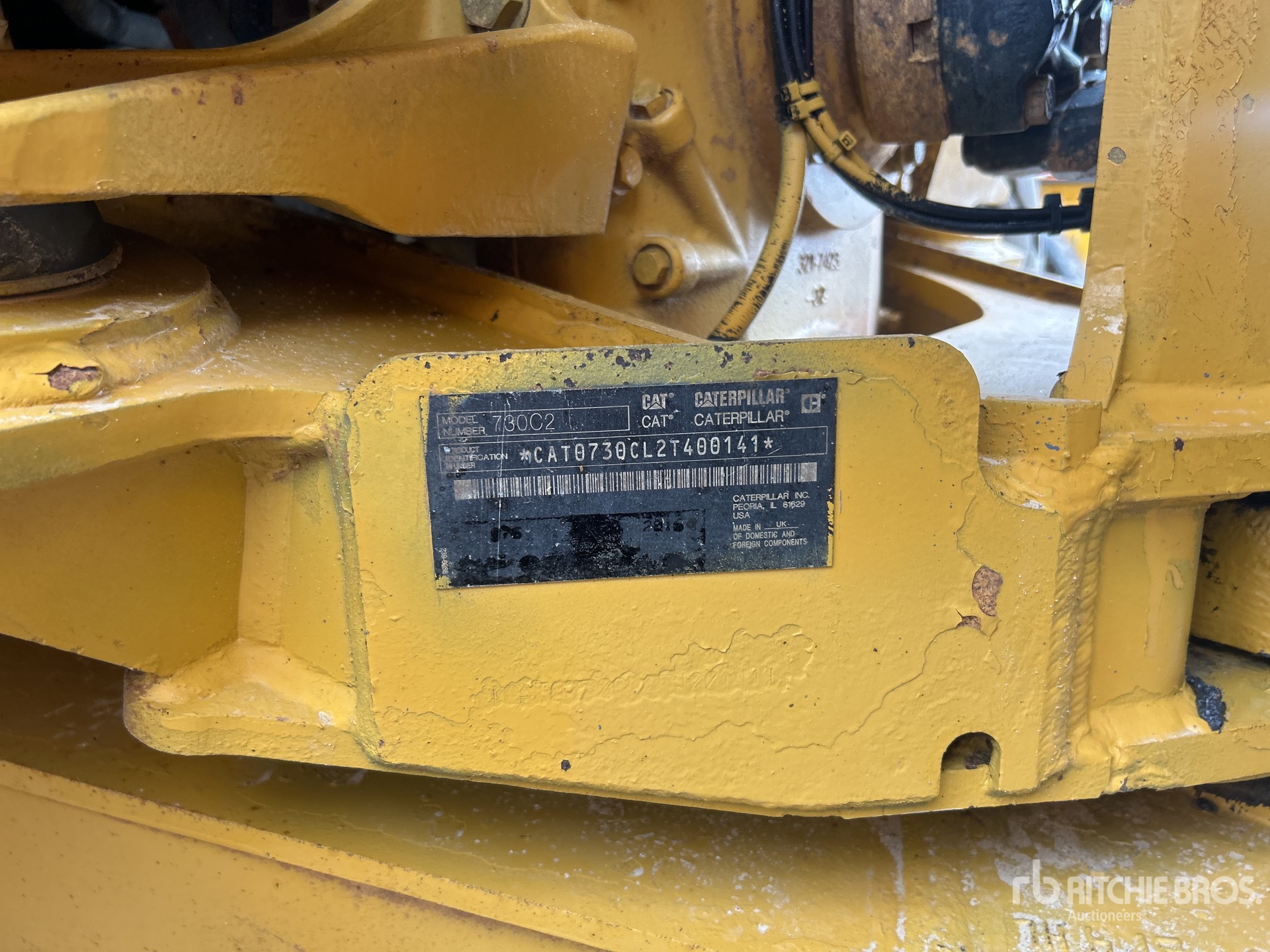 General Appearance with N.º de serie/VIN