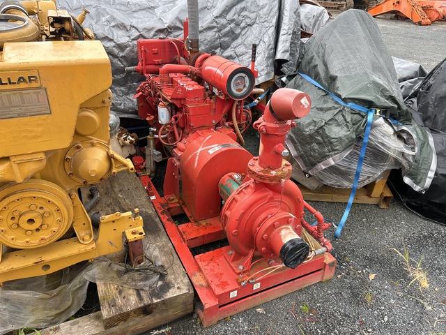 Grinnell Fire Pump Skid-Mounted Water Pump