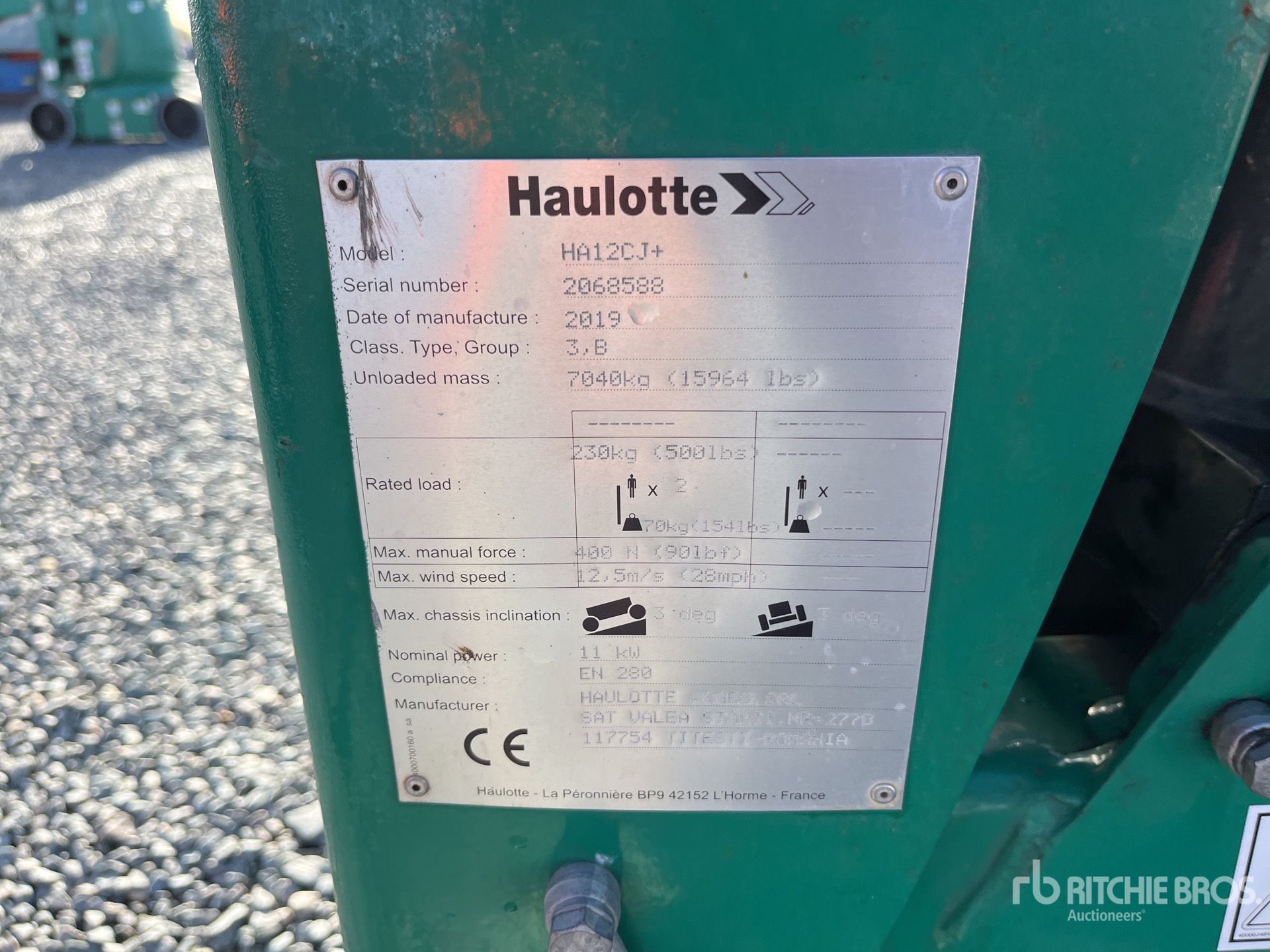 General Appearance with Numéro de série/Numéro d'identification du véhicule automobile