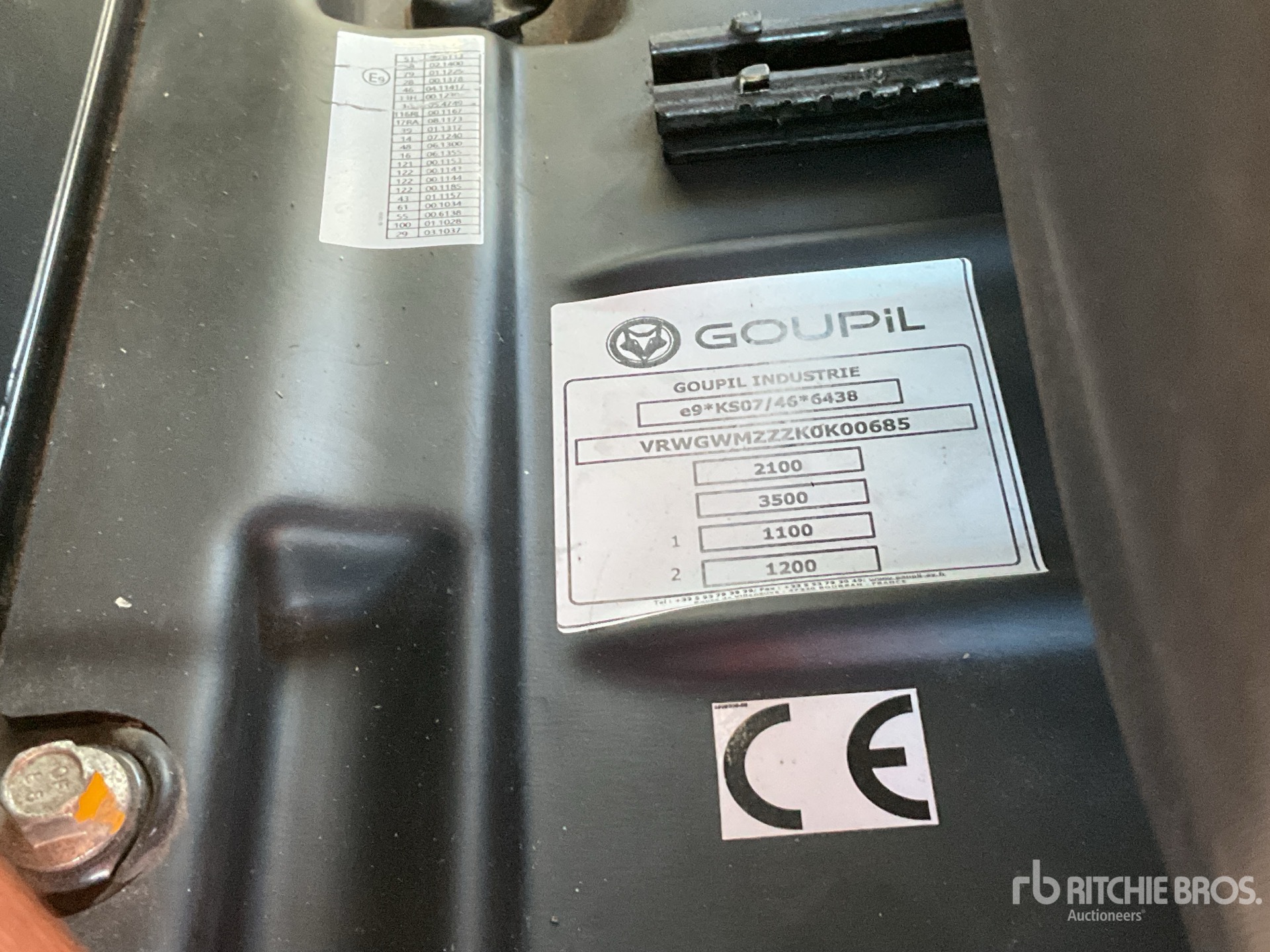 General Appearance with Seriennummer / FIN