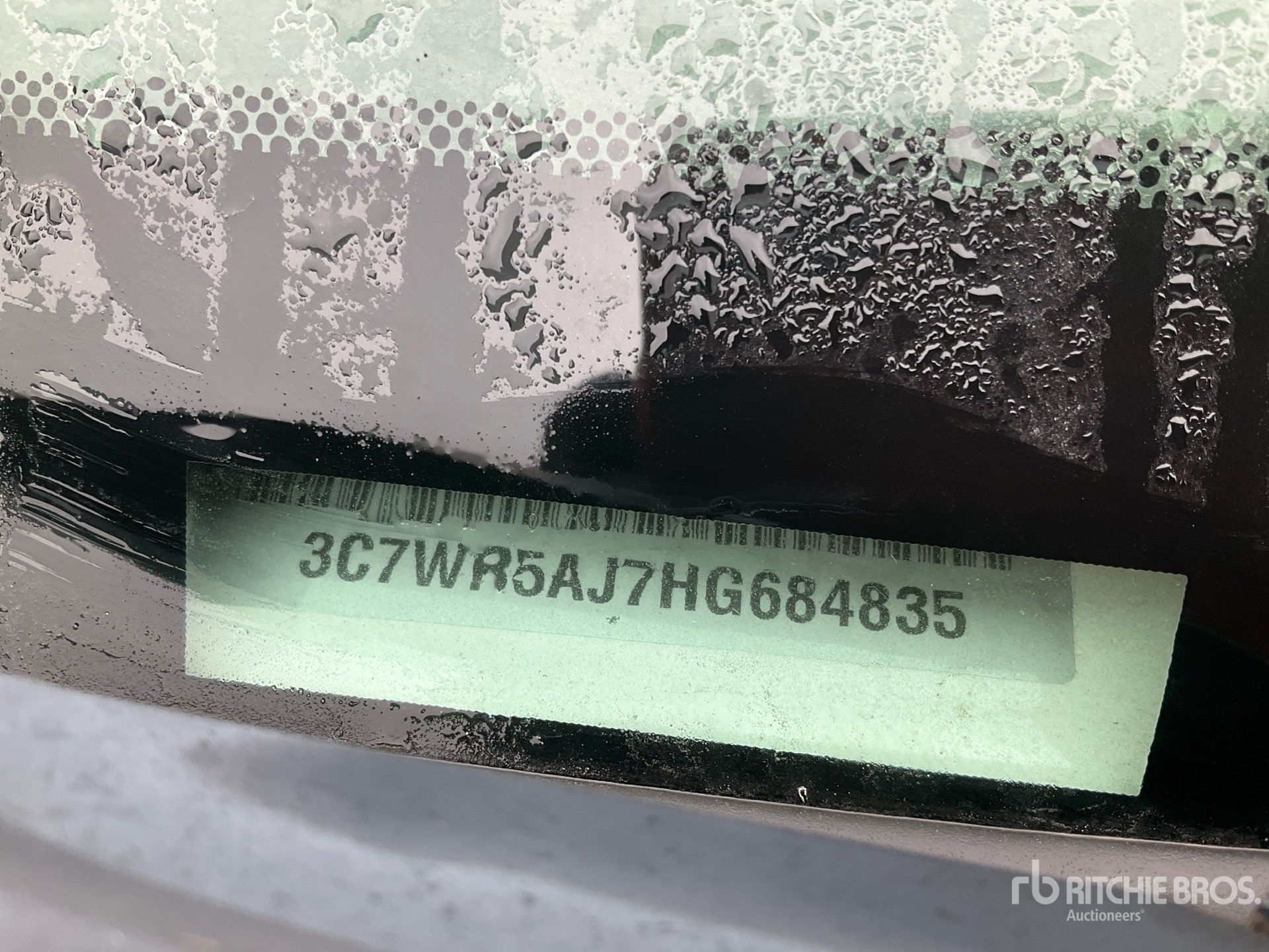 General Appearance with Numero seriale/numero d’identificazione del veicolo (VIN)