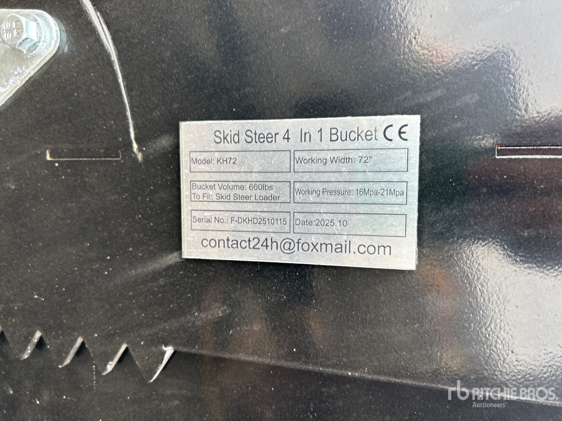 General Appearance with N.º de serie/VIN