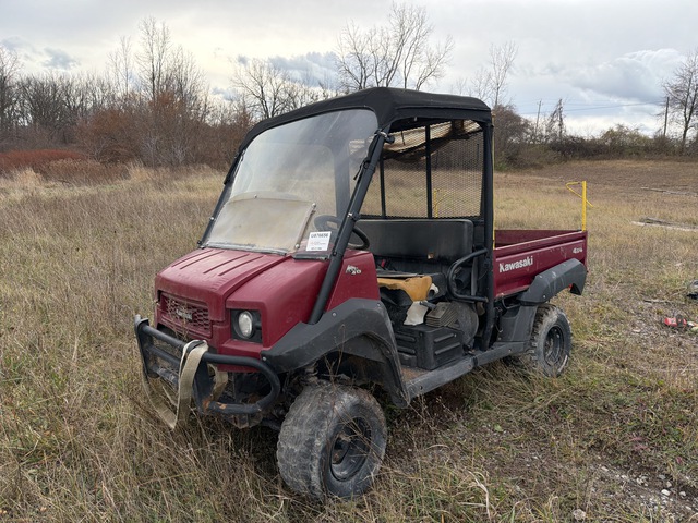 2020 Kawasaki Mule 4x4 Utility Vehicle (Inoperable)