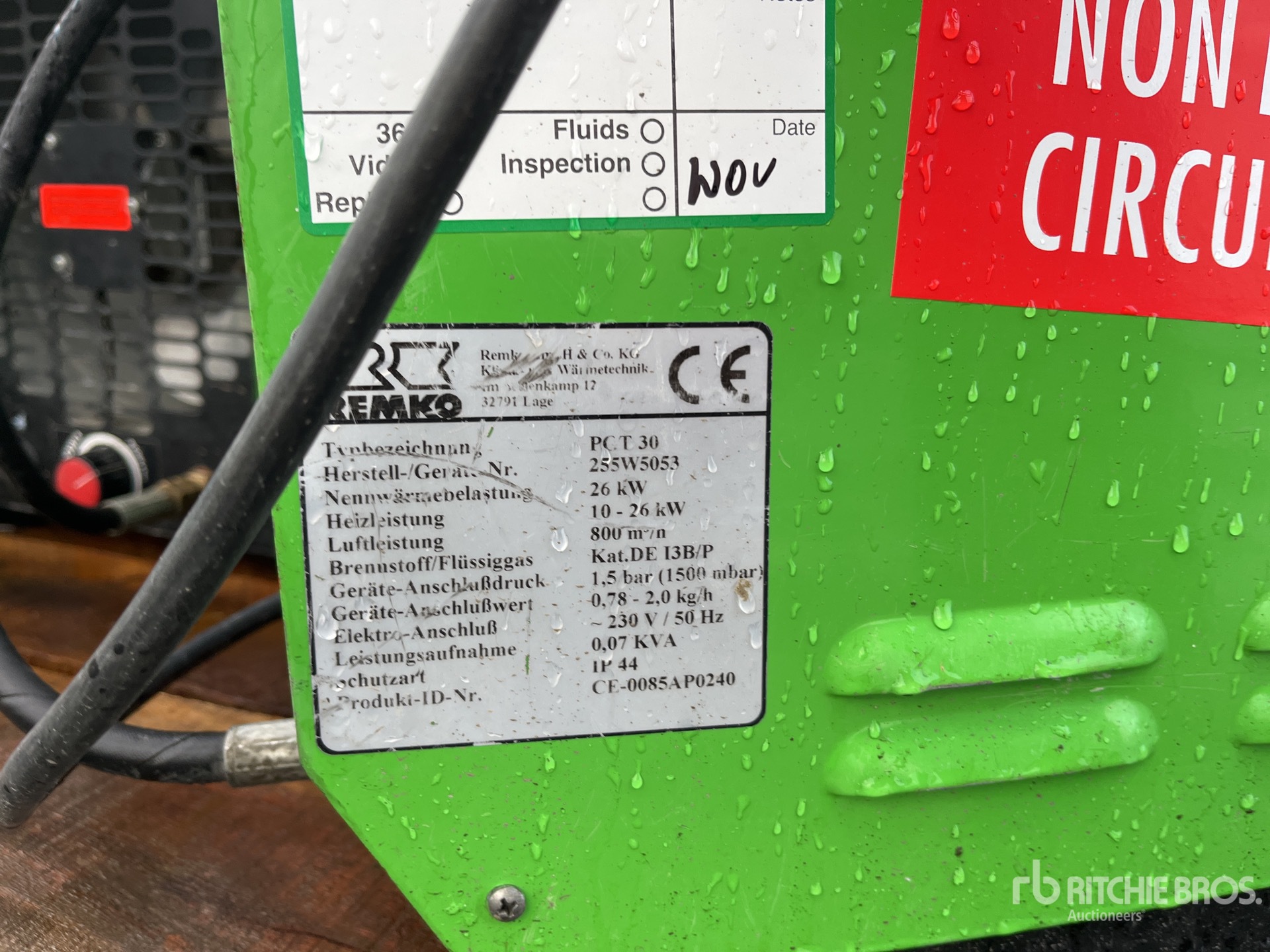 General Appearance with Picture, Right Front Corner