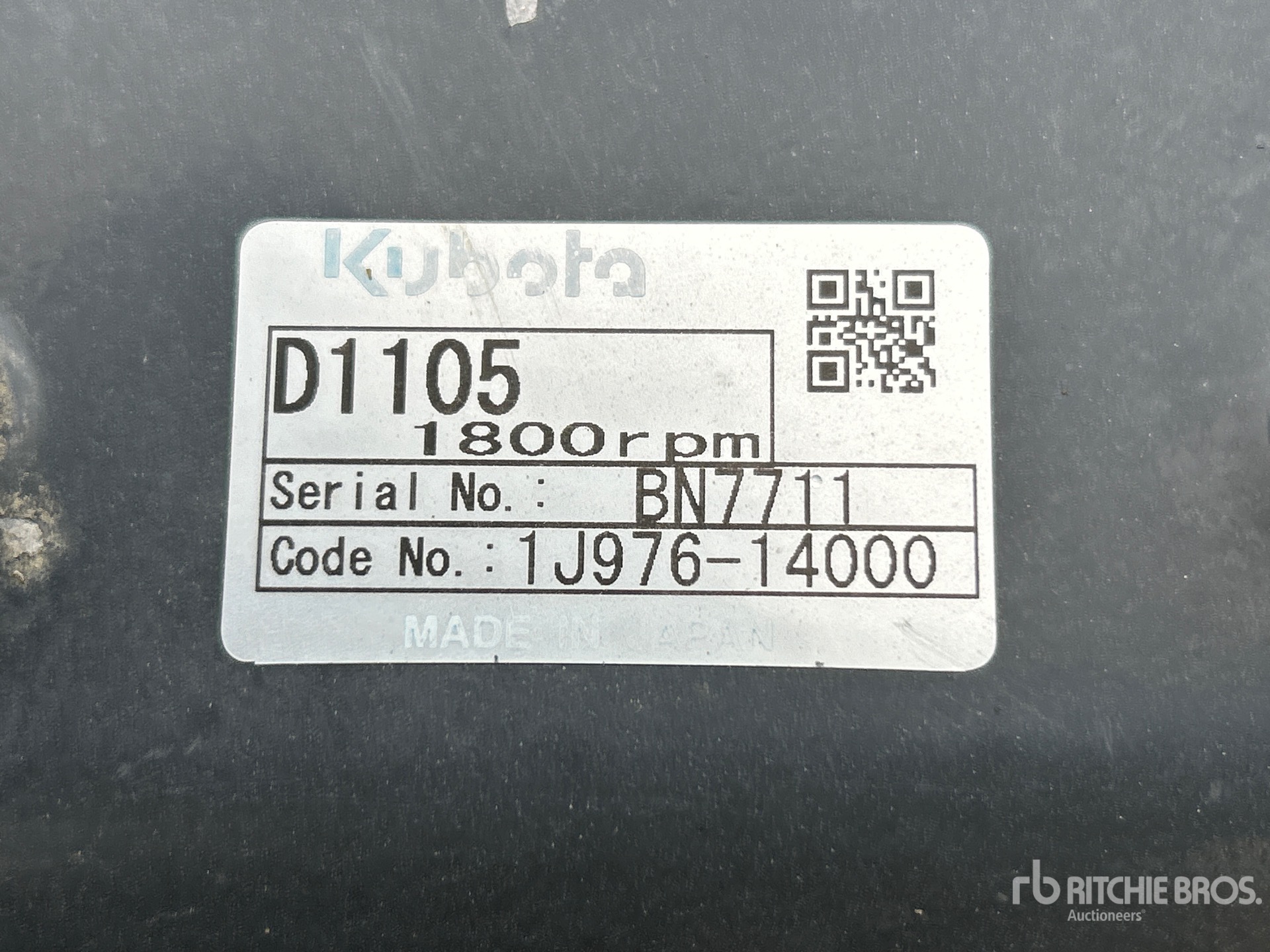 General Appearance with N.º de serie/VIN