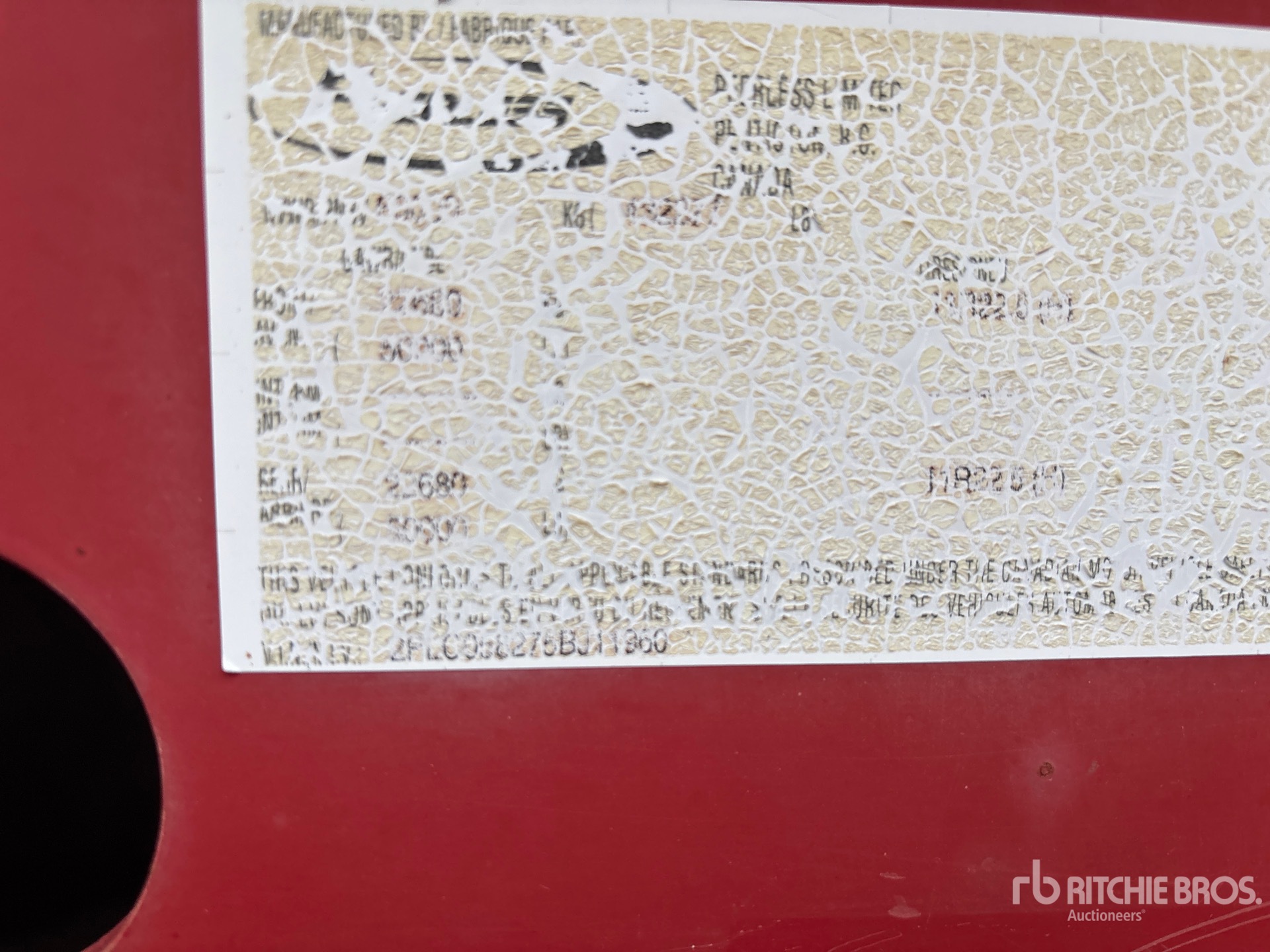 General Appearance with Seriennummer / FIN