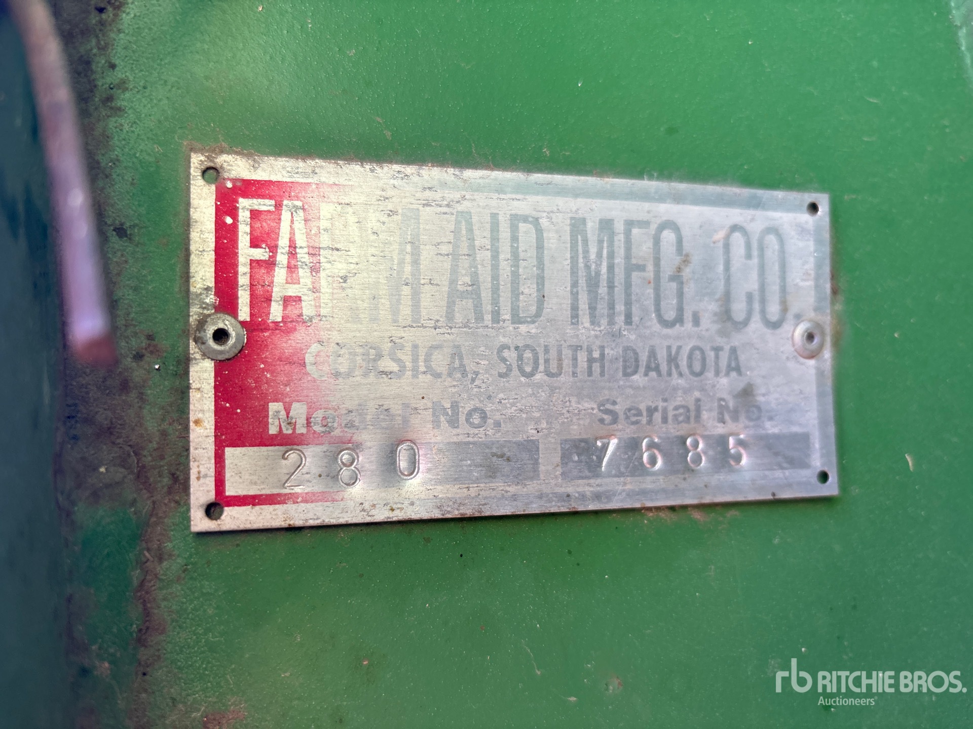 General Appearance with N.º de serie/VIN