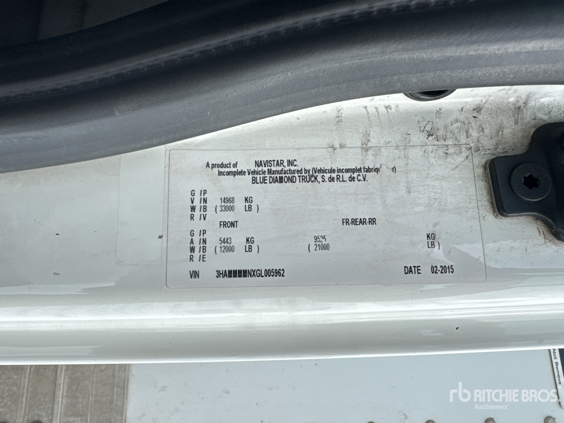 General Appearance with Seriennummer / FIN