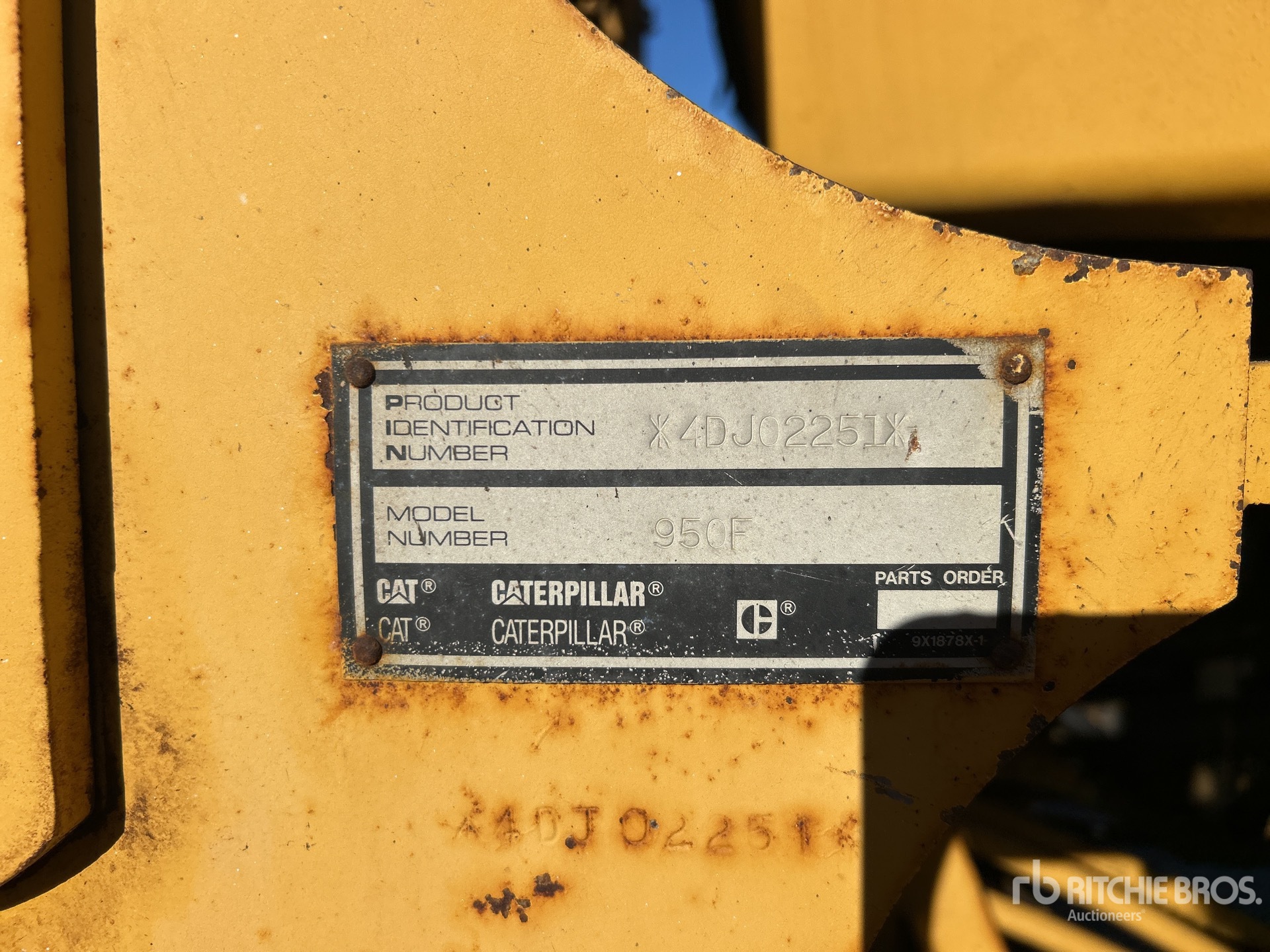 General Appearance with N.º de serie/VIN