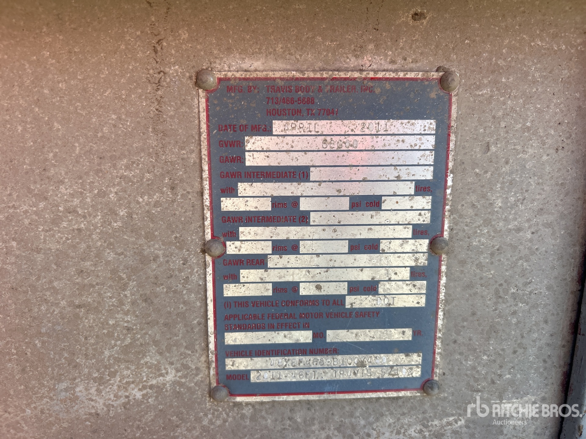 General Appearance with Seriennummer / FIN