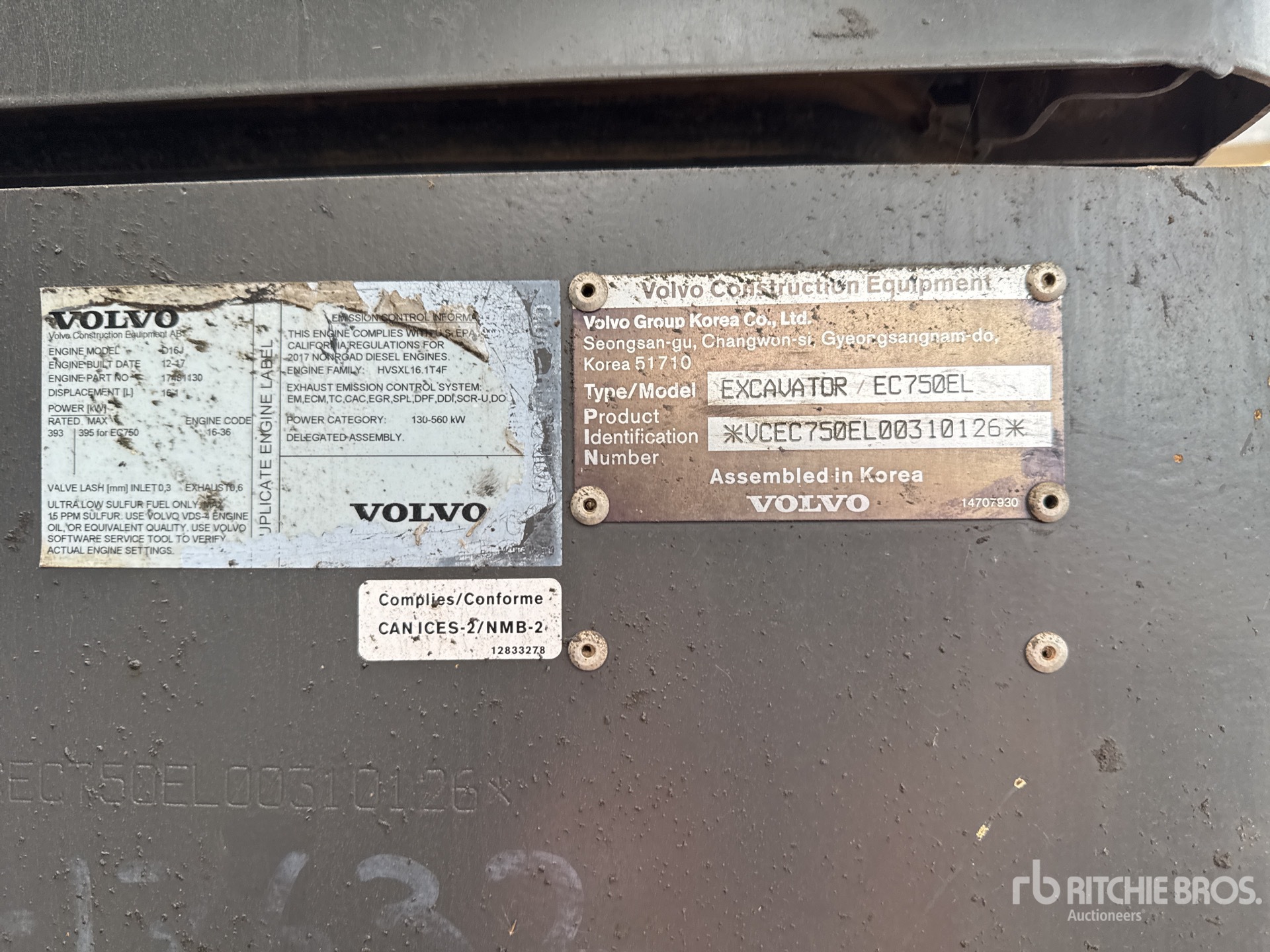 General Appearance with Seriennummer / FIN