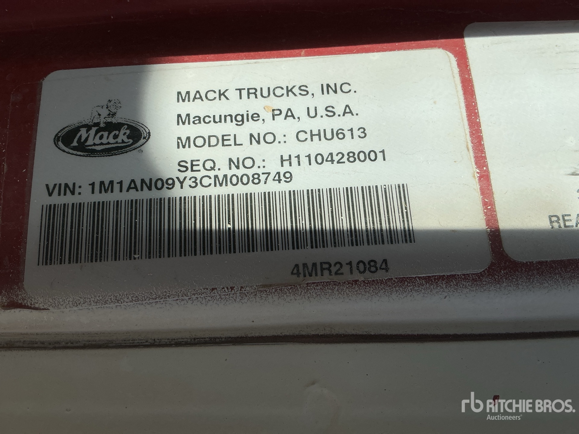 General Appearance with Seriennummer / FIN