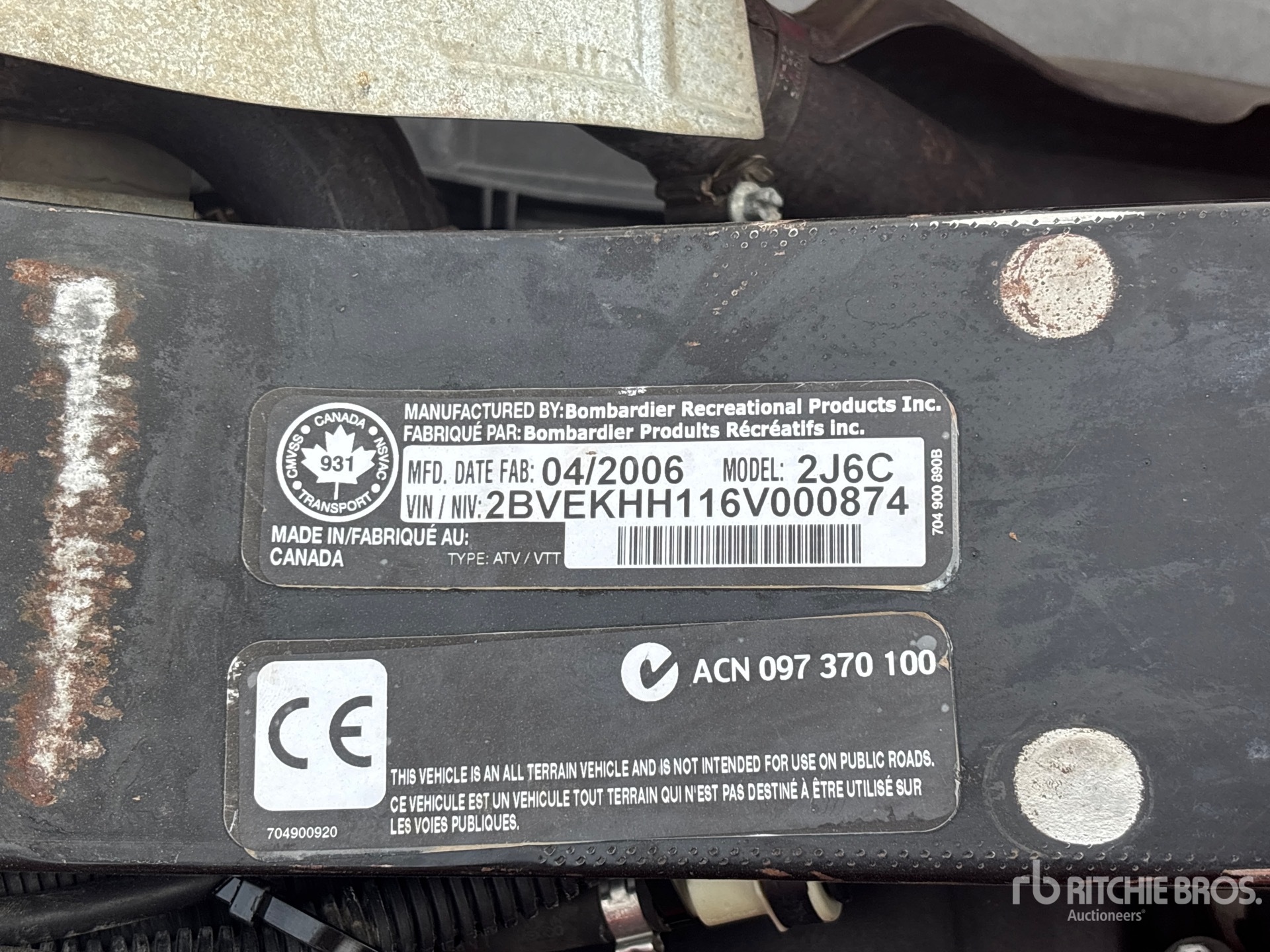 General Appearance with Seriennummer / FIN