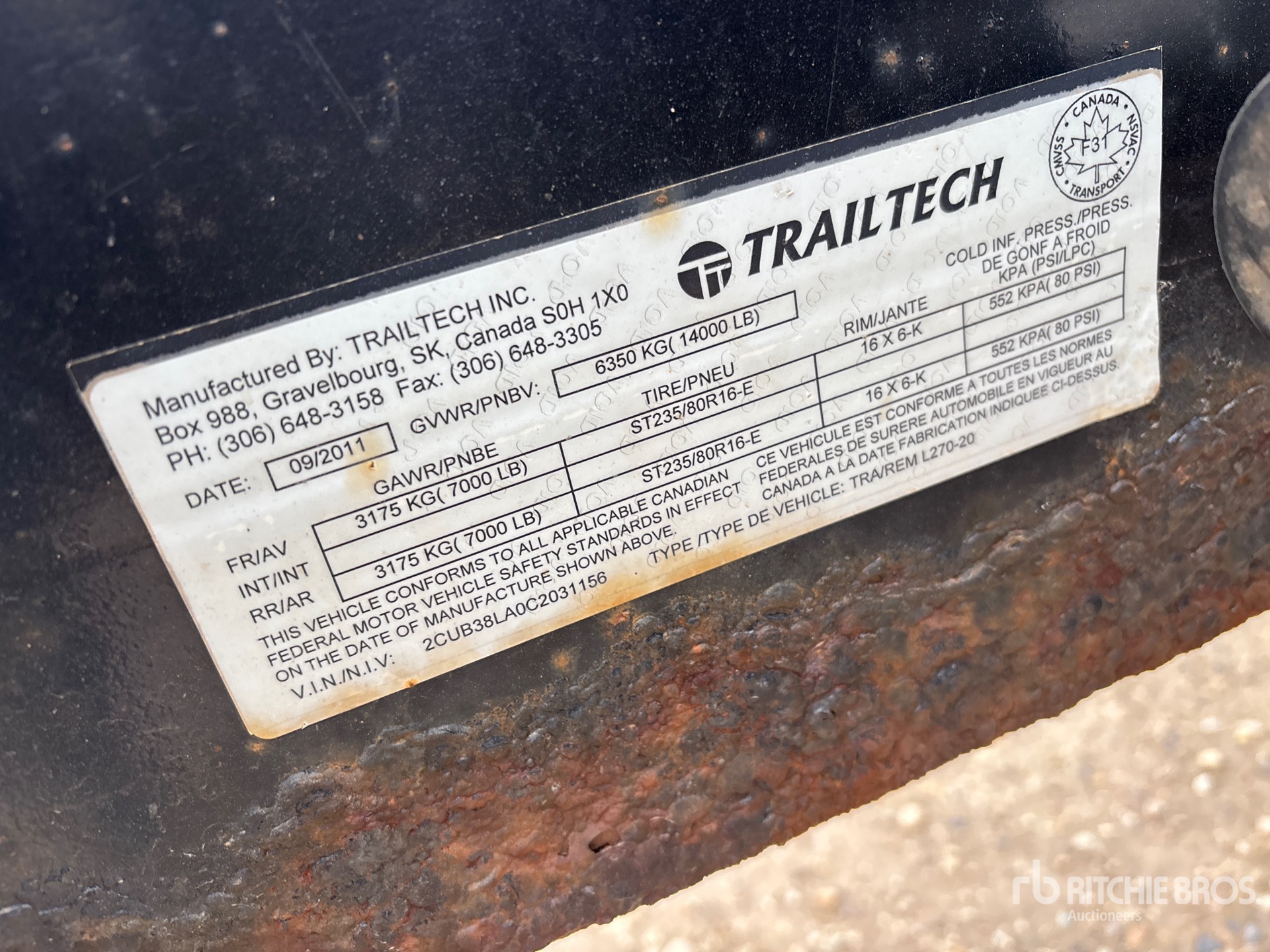 General Appearance with Seriennummer / FIN